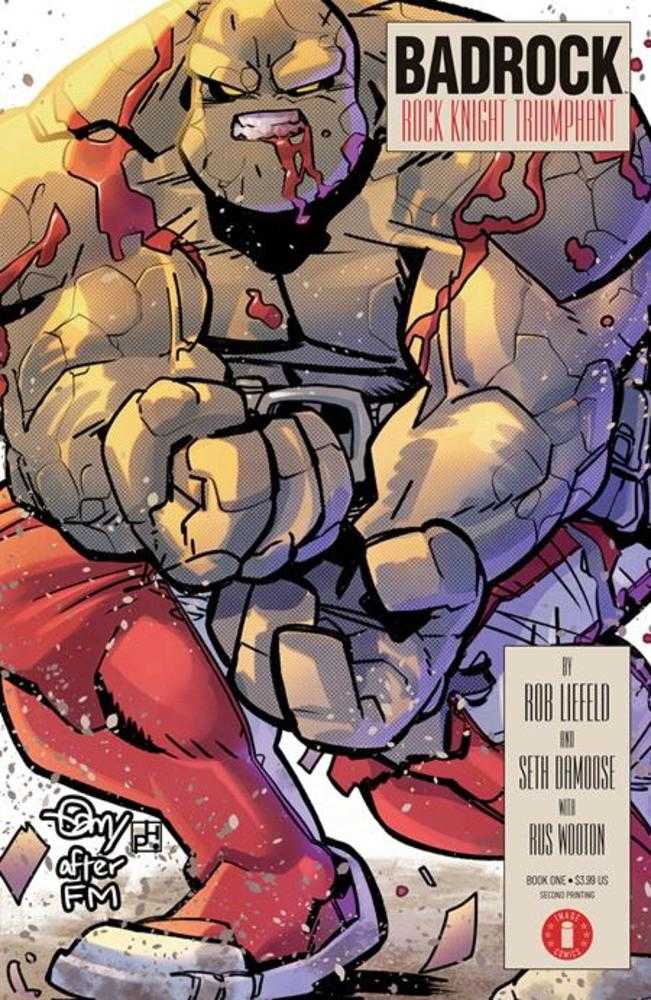 Badrock #1 2nd Printing