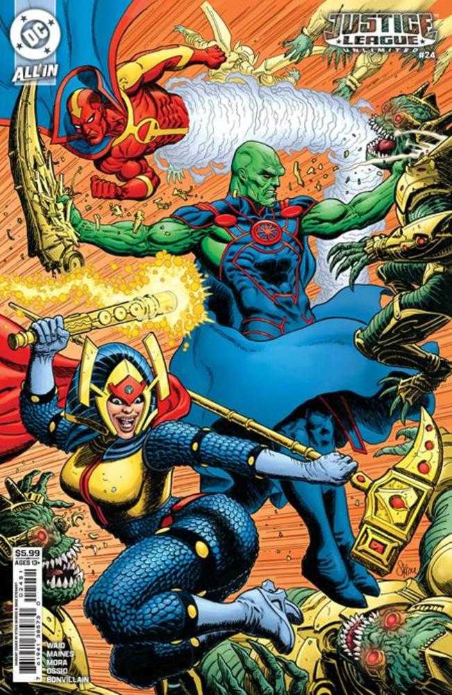 Justice League Unlimited #24 Cover E Steve Skroce Card Stock Variant