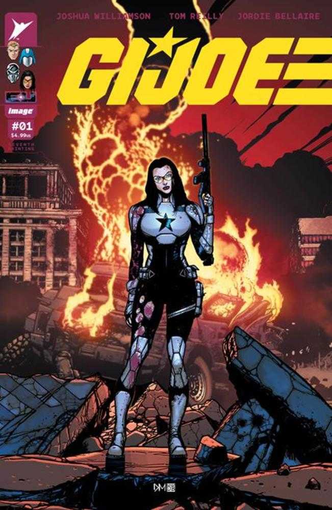 G.I. Joe #1 7th Printing Cover B Doug Mahnke & David Baron Variant