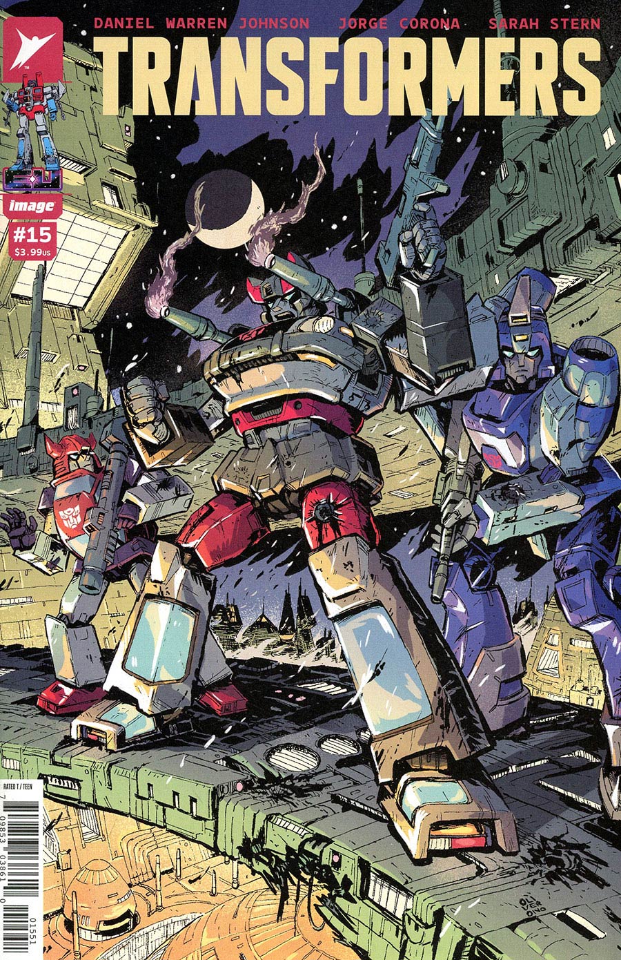 Transformers #15 Cover E 50 Copy Variant Edition Ono
