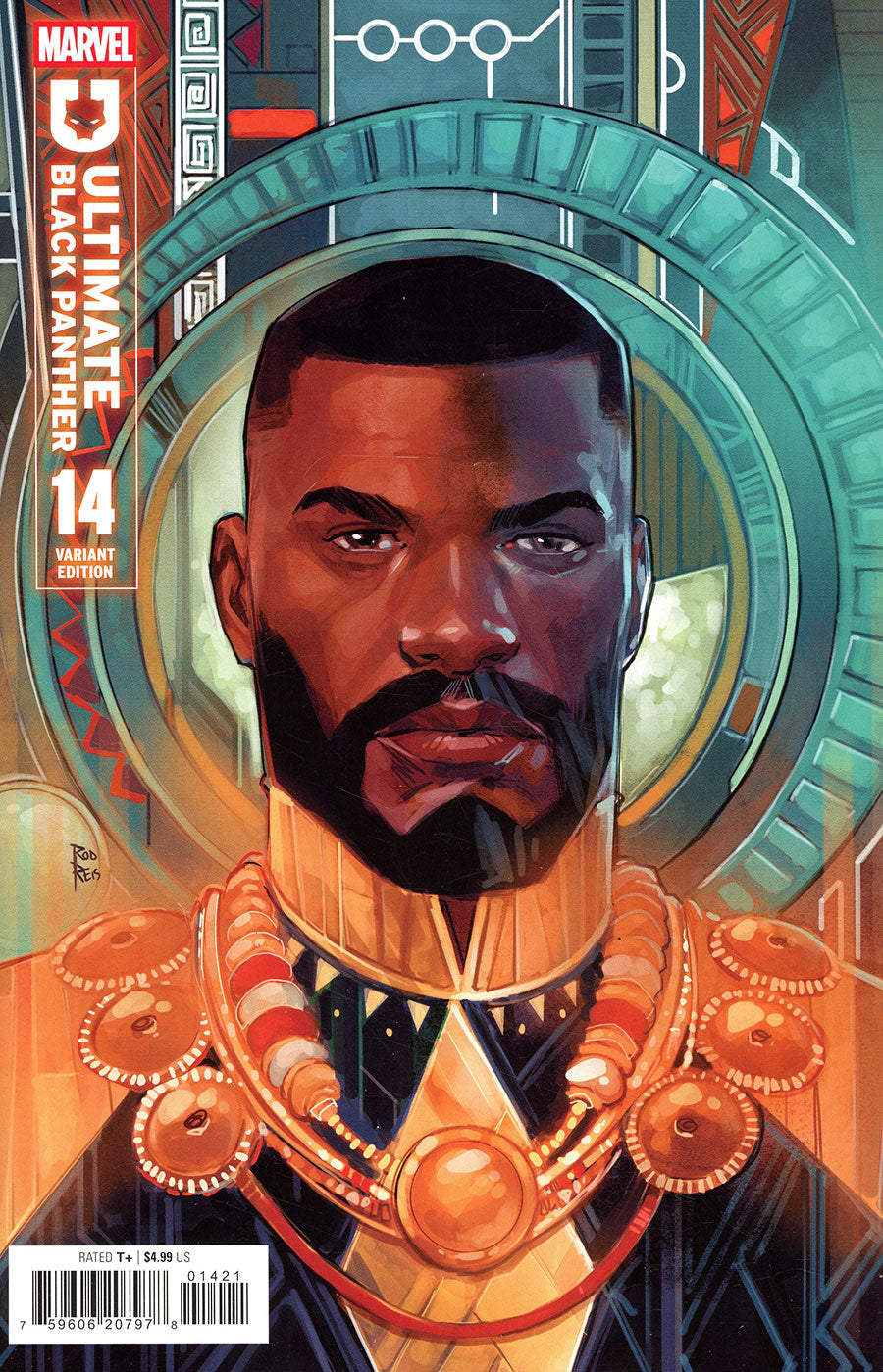 Ultimate Black Panther #14 Rod Reis Ultimate Special Variant