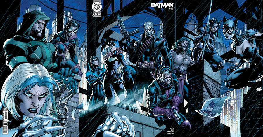 Batman #163 Cover I Jim Lee & Scott Williams Hush Connecting Gatefold Variant