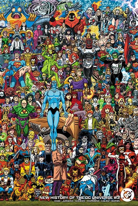 New History Of The DC Universe #3 (Of 4) Cover D Scott Koblish Legacy Wraparound Card Stock Variant