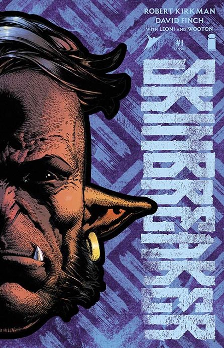 Skinbreaker #1 Cover J David Finch Die Cut Foil Mask Variant