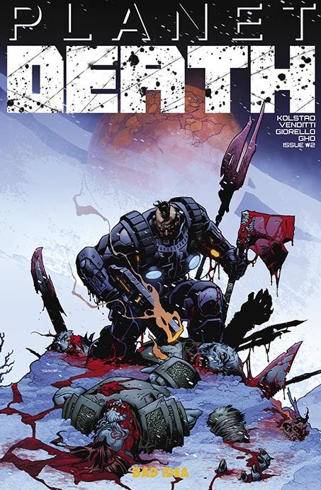 Planet Death #2 (Of 4) Cover B Ryan Sook Wraparound Variant
