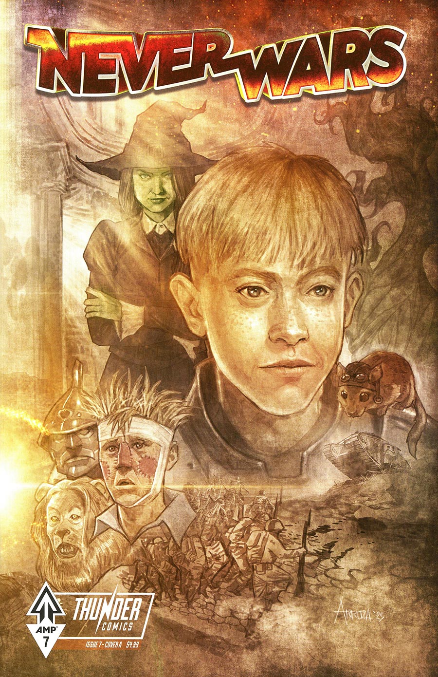 Neverwars #7 (Of 8) Cover A Erwin J Arroza