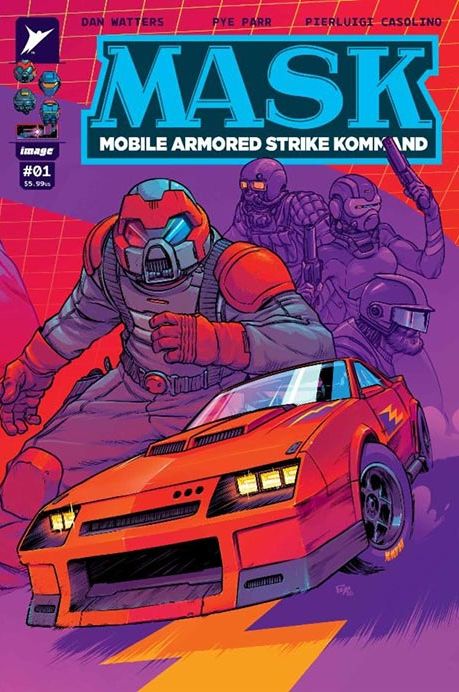 Mask #1 Cover N Pye Parr Foil Variant