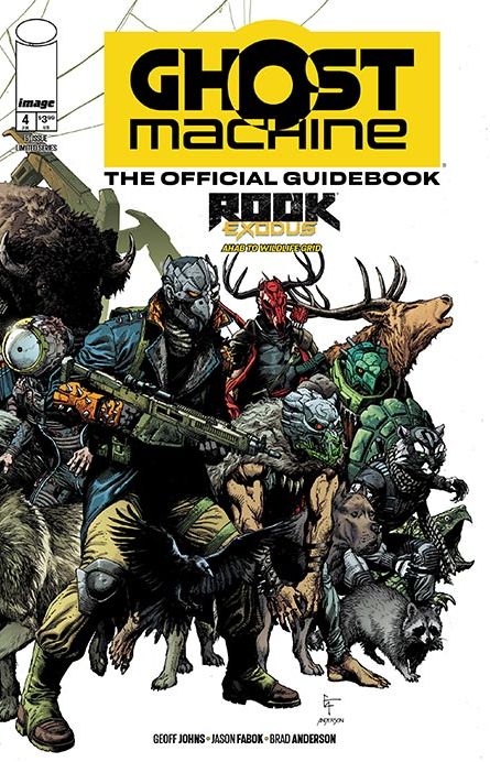 Ghost Machine The Official Guidebook #4 (Of 5) Cover A Gary Frank & Brad Anderson Wraparound