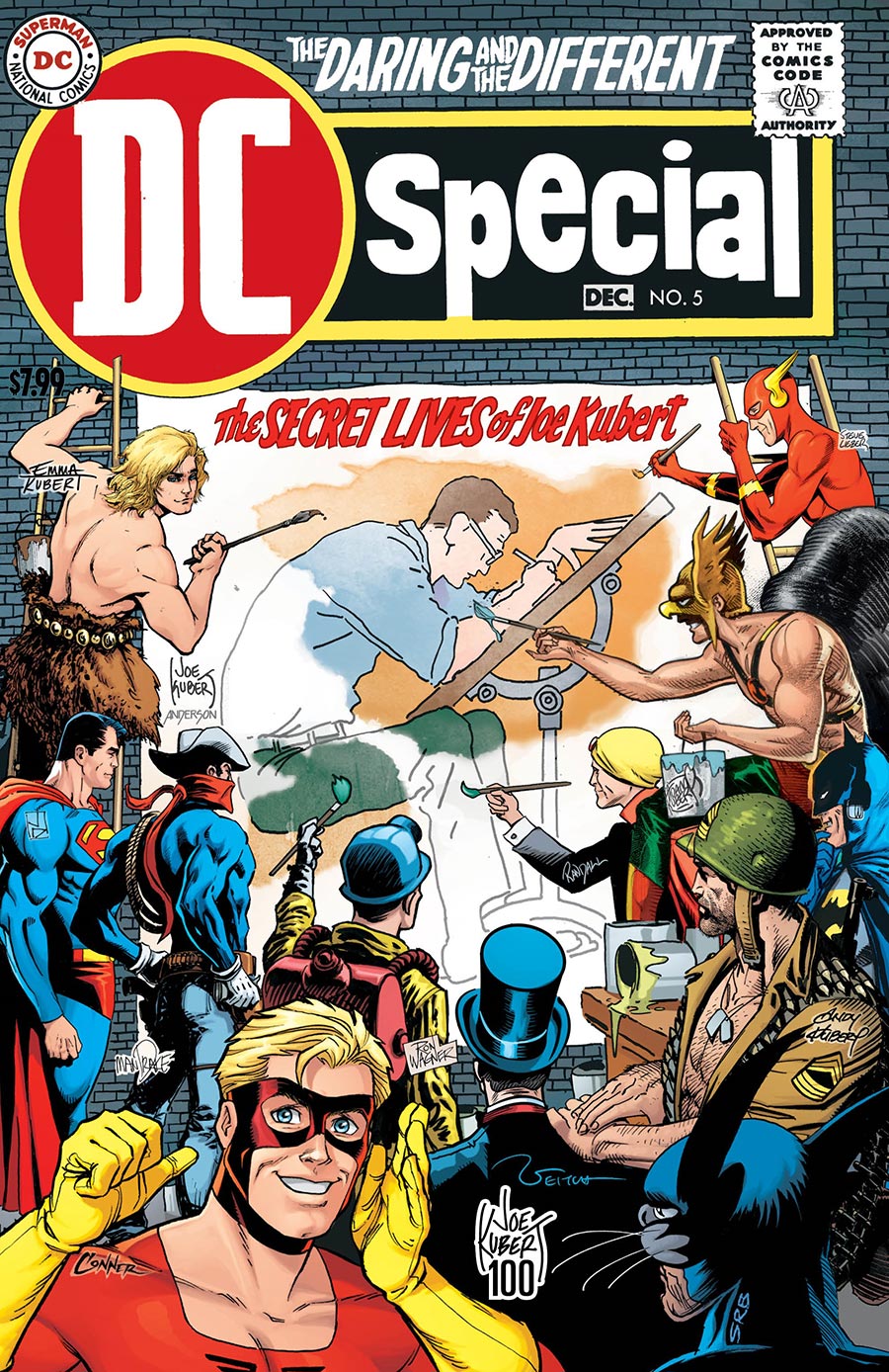 DC Special #5 Facsimile Edition Cover B Artist Jam Card Stock Variant