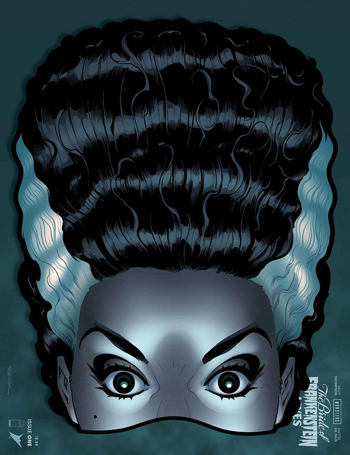 Universal Monsters The Bride Of Frankenstein Lives #1 (Of 4) Cover K Ryan Sook Die Cut Foil Hairiant Variant