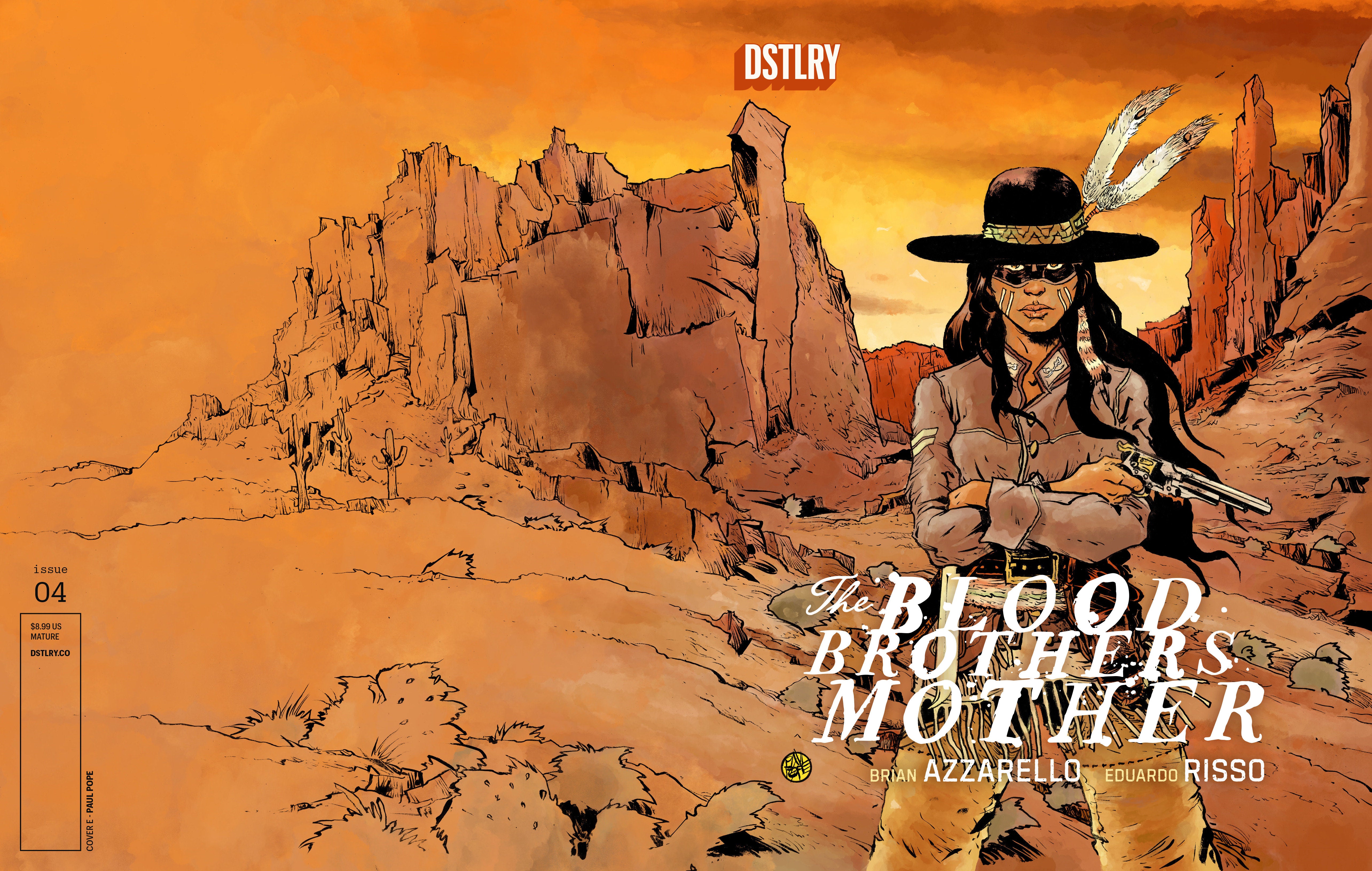 The Blood Brothers Mother #4 Cover E Paul Pope Variant