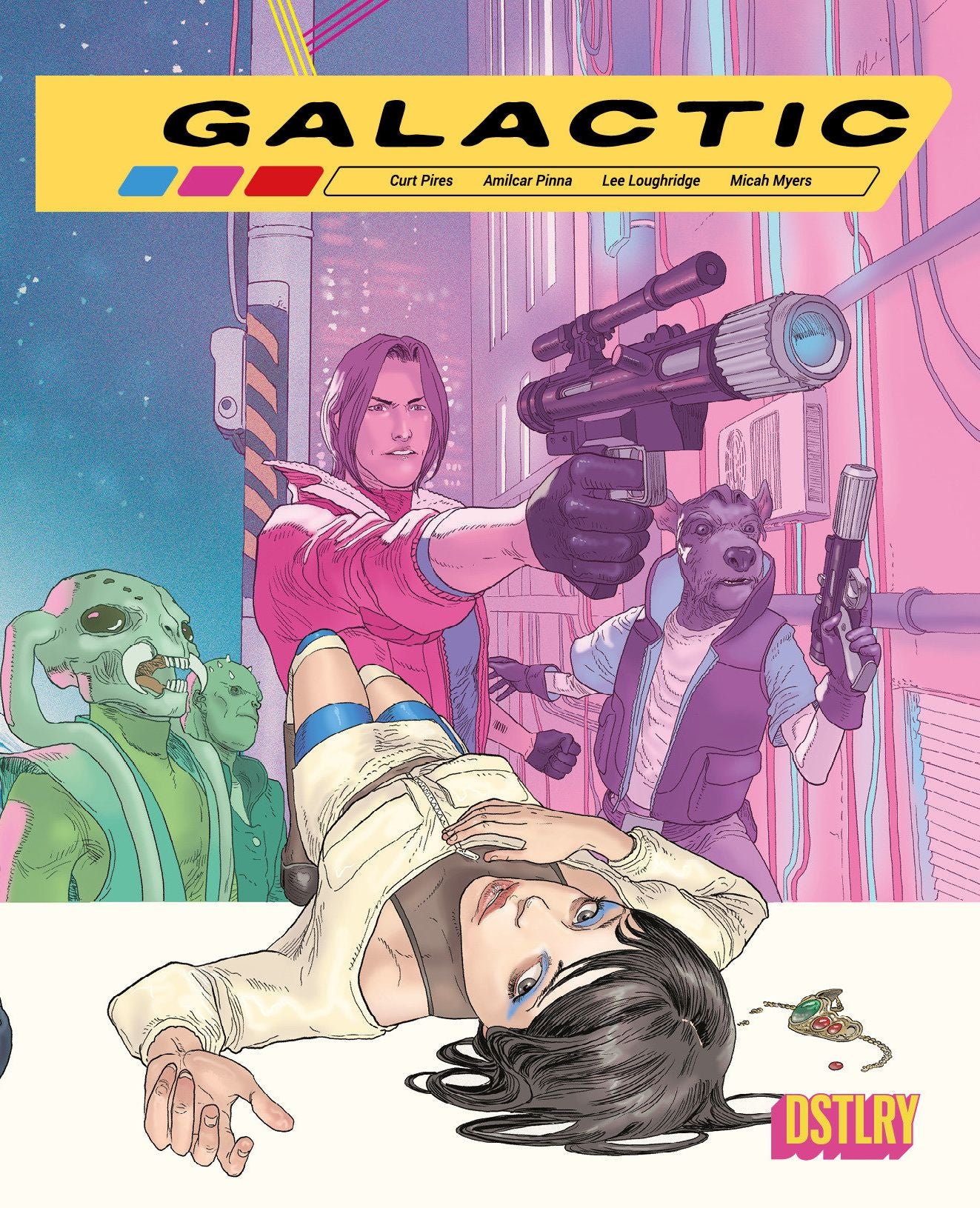 Galactic #1 Cover A Amilcar Pinna