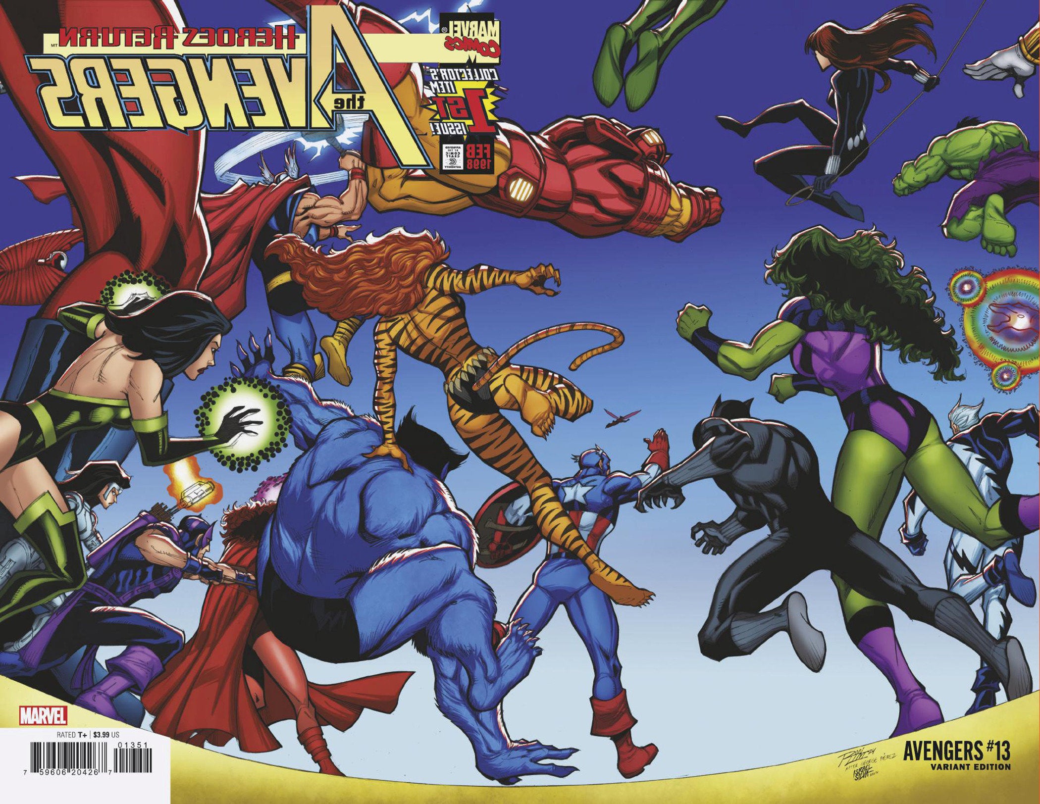Avengers #13 Ron Lim Wraparound Variant [Fhx]