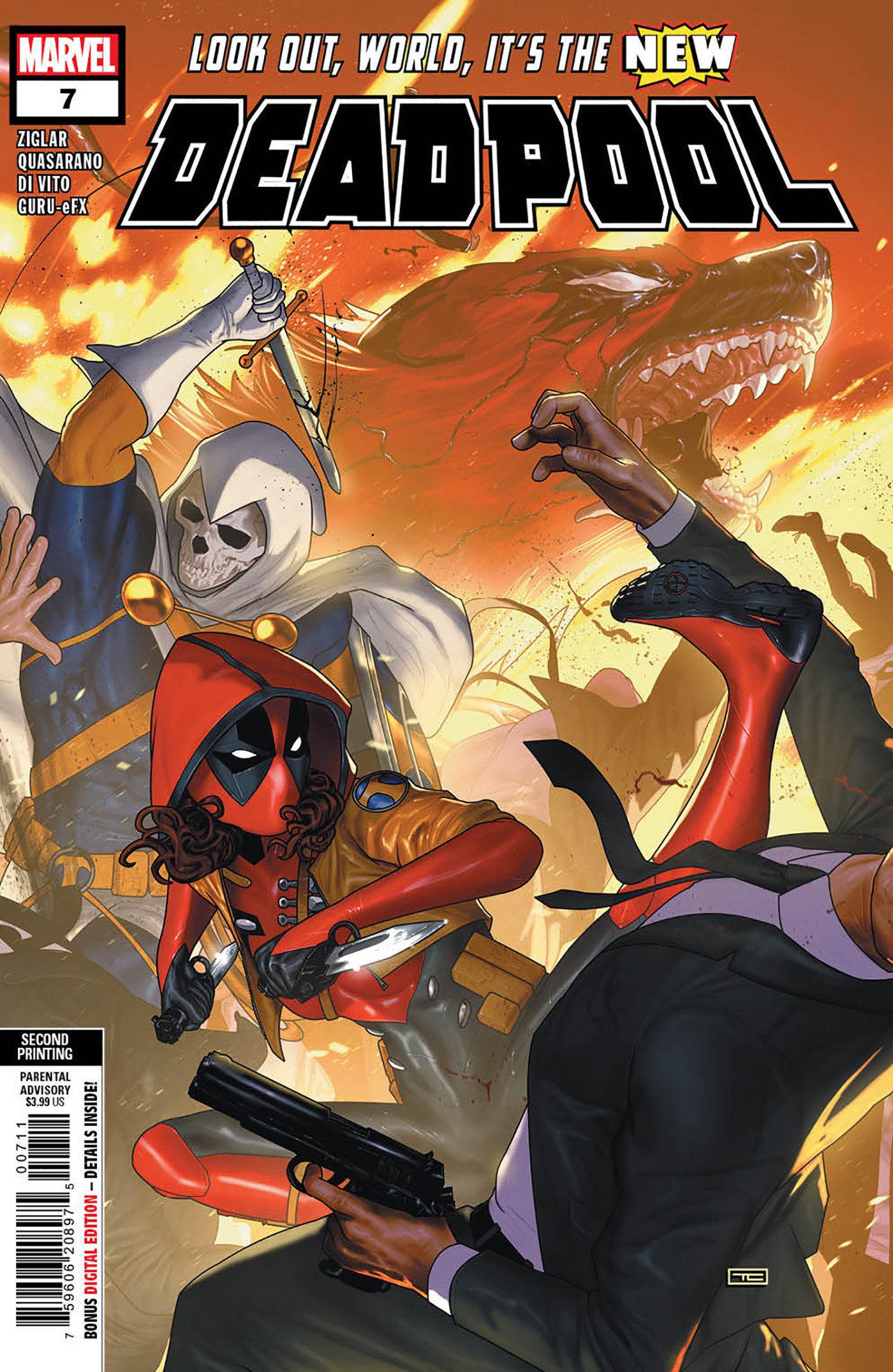 Deadpool洋書7冊セット 全2巻含む Marvel Deadpool #7 Taurin Clarke 2nd Print Variant