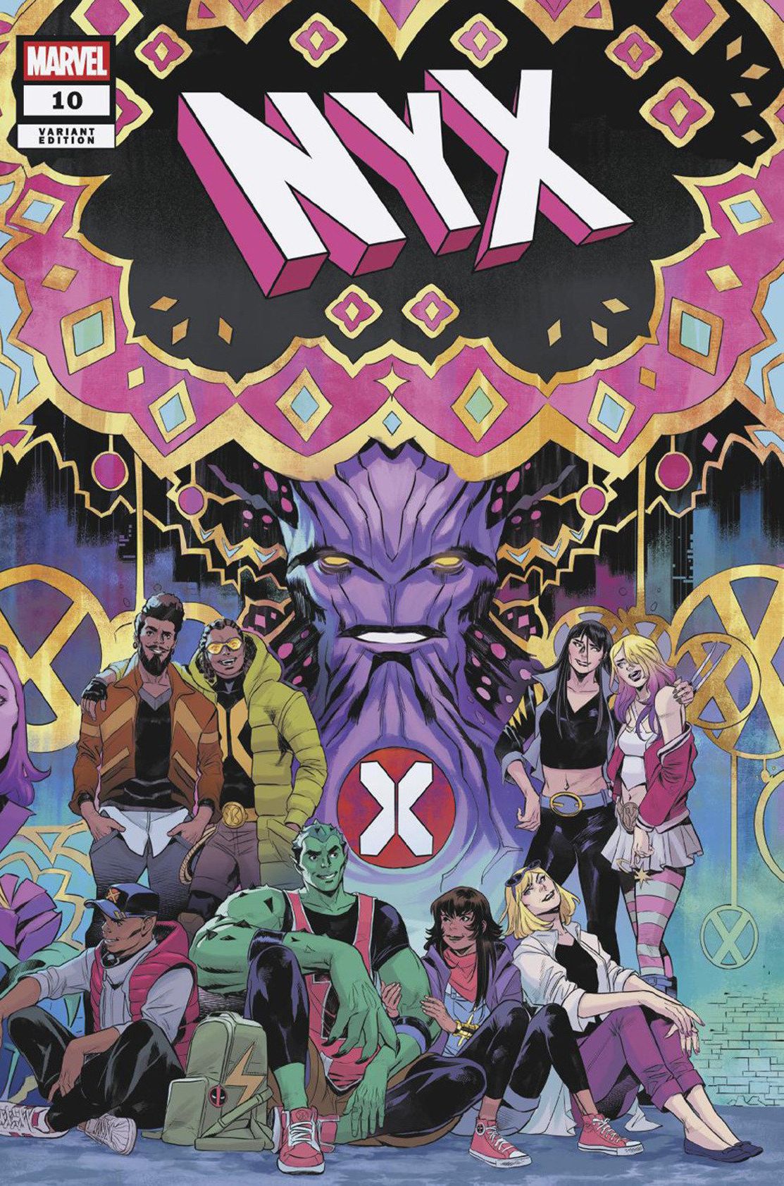 NYX #10 Francesco Mortarino Wraparound Variant