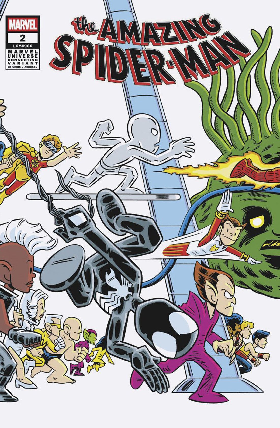 Amazing Spider-Man #2 Chris Giarrusso Marvel Universe Connecting Wrap Variant L