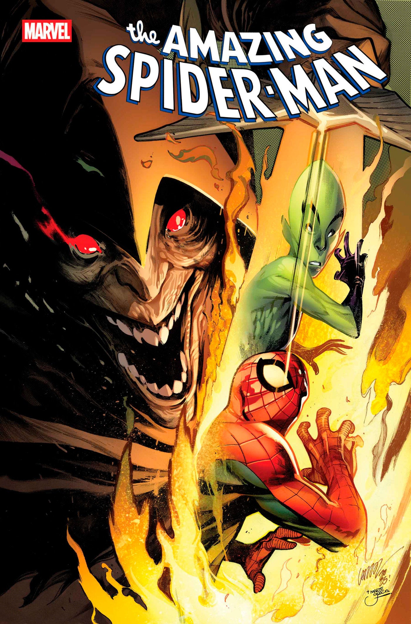 Amazing Spider-Man #4 Pepe Larraz Impossible Man Pop-Up Variant