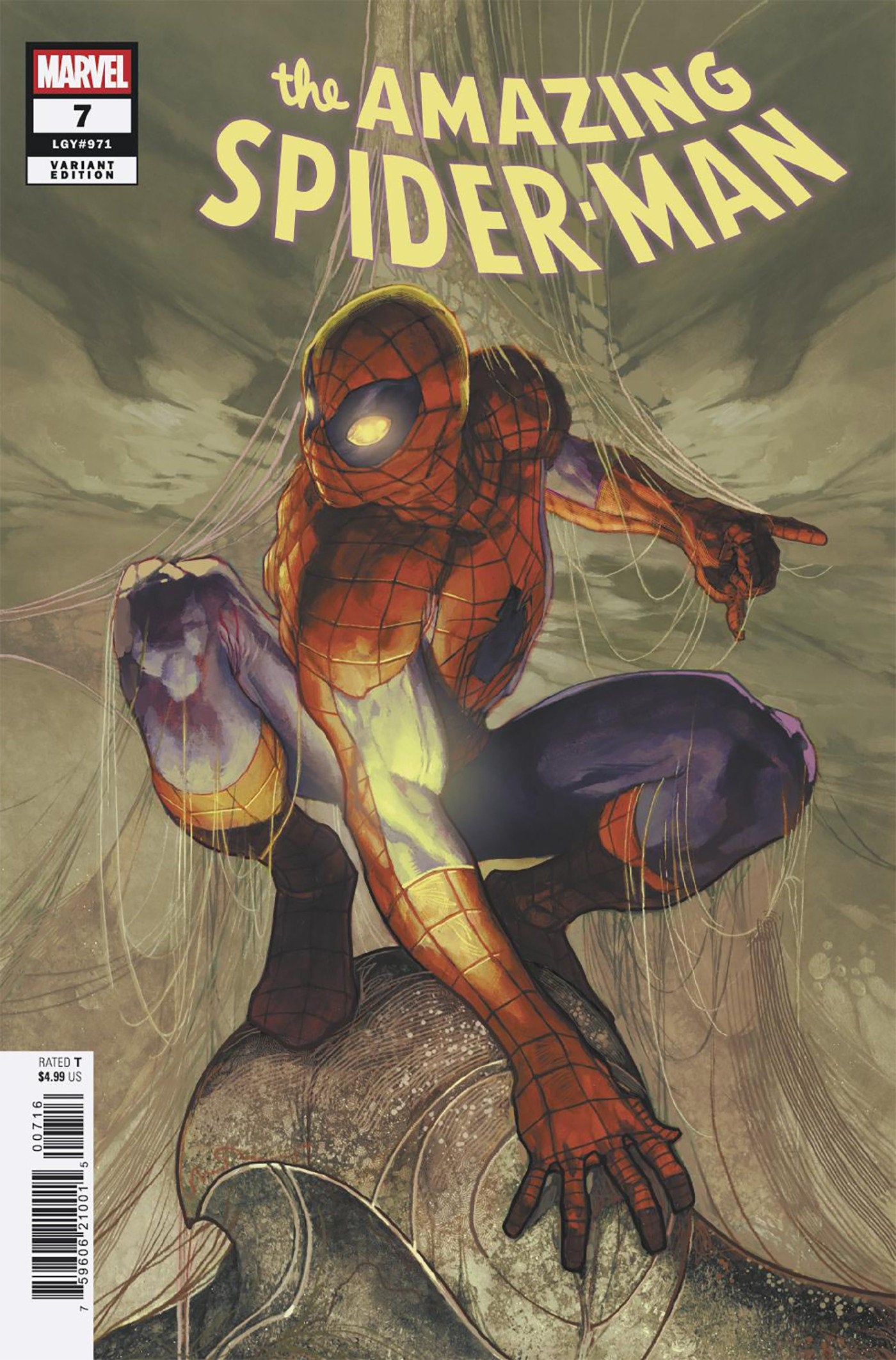 Amazing Spider-Man #7 Simone Bianchi 1-25 Variant