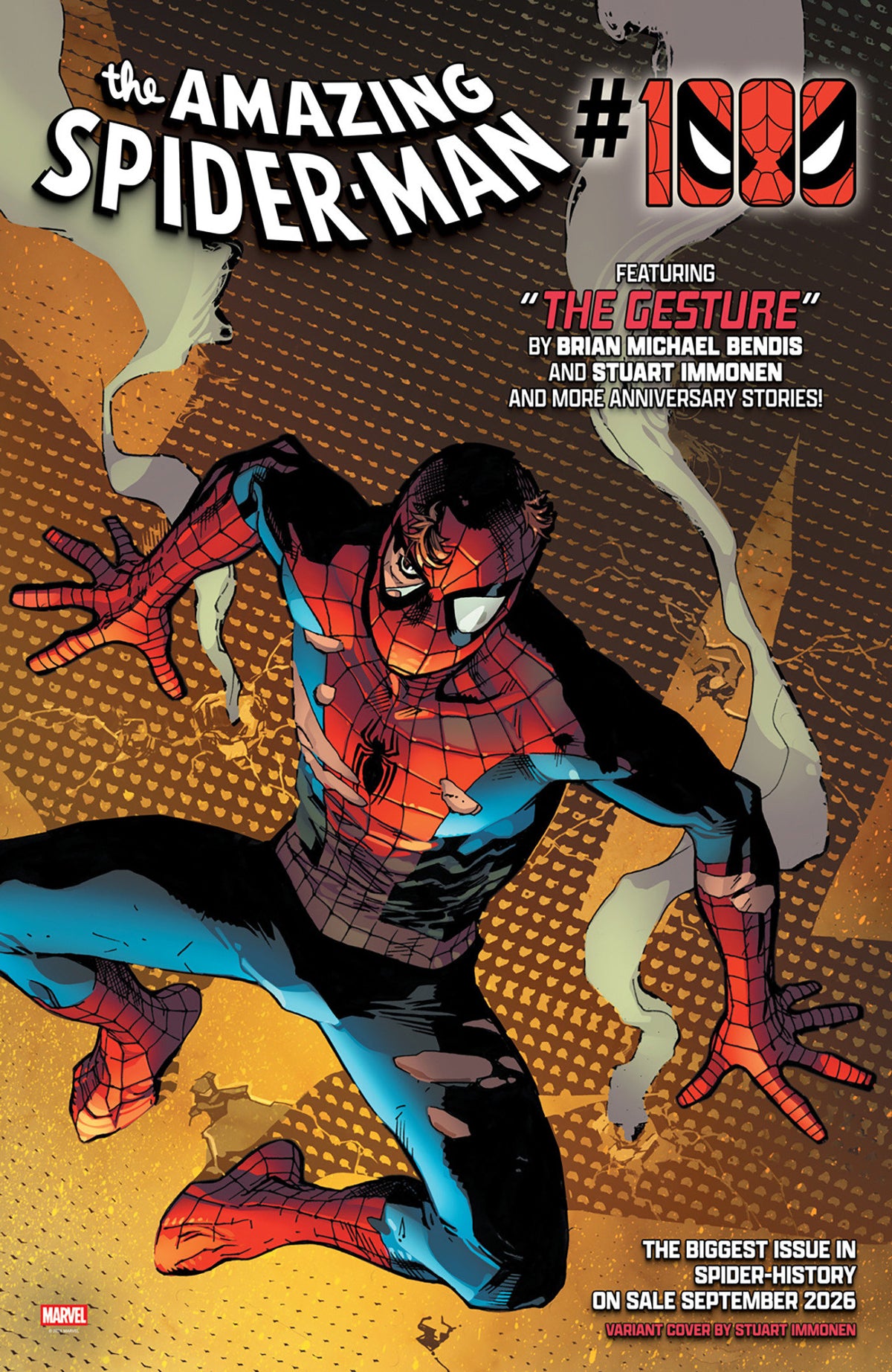 Amazing Spider-Man #1000 Cover R Stuart Immonen Variant