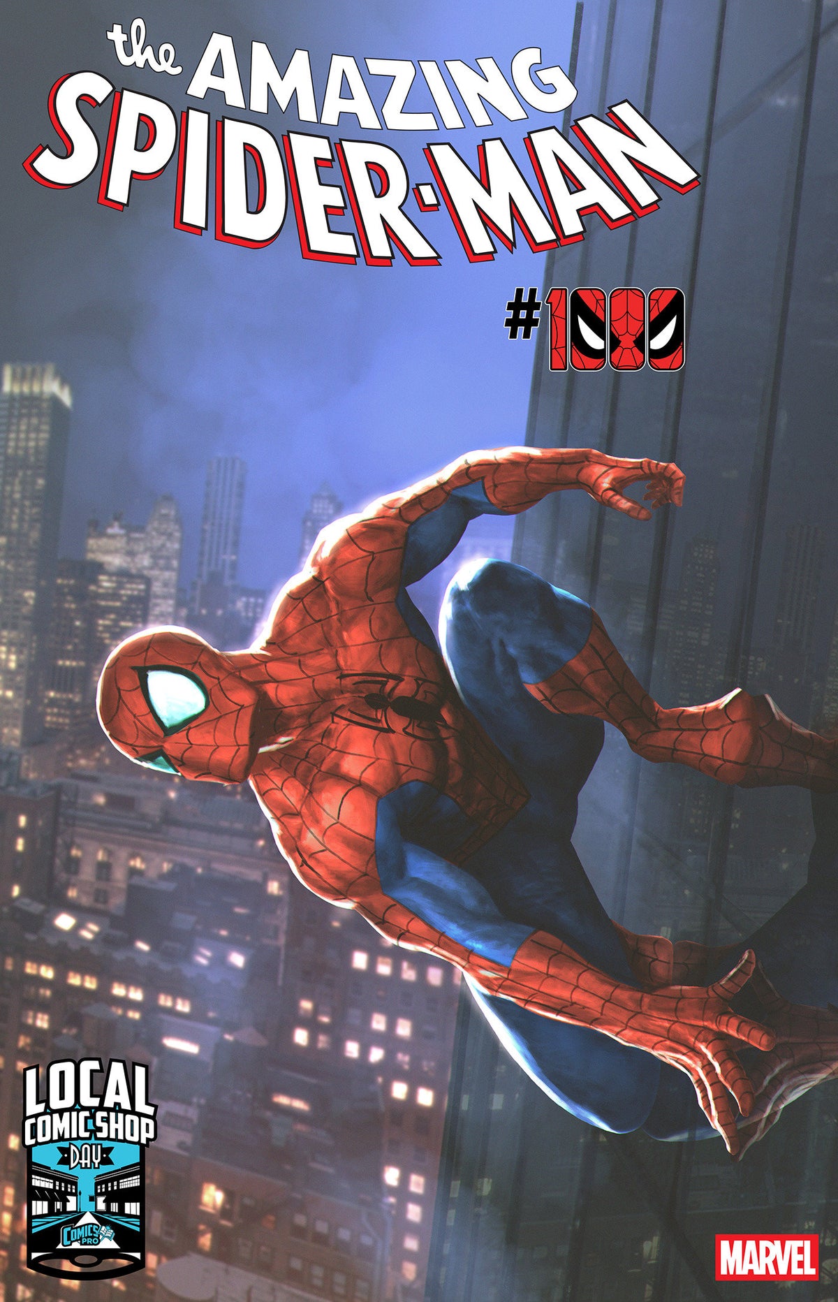 Amazing Spider-Man #1000 Cover Y Skan Local Comic Shop Day Variant
