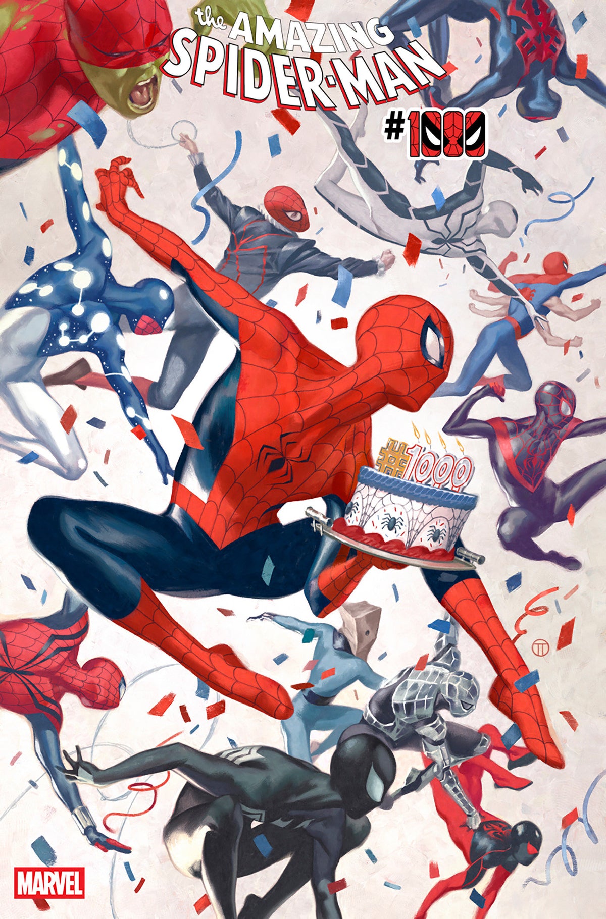 Amazing Spider-Man #1000 Cover X Julian Totino Tedesco Variant