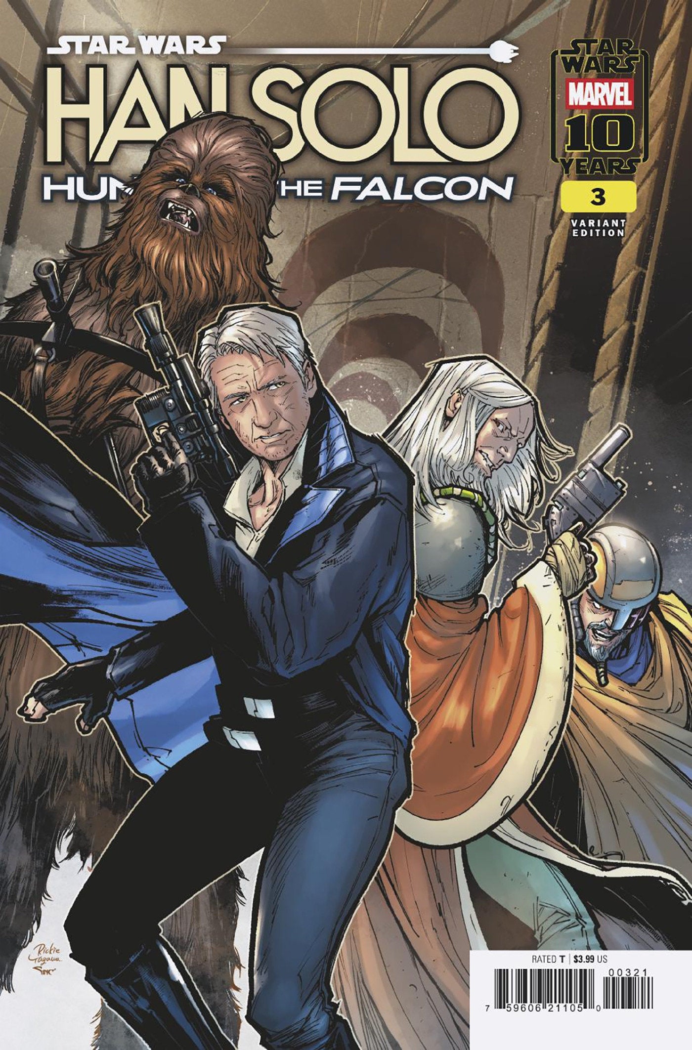 Star Wars: Han Solo Hunt For The Falcon #3 Rickie Yagawa Variant