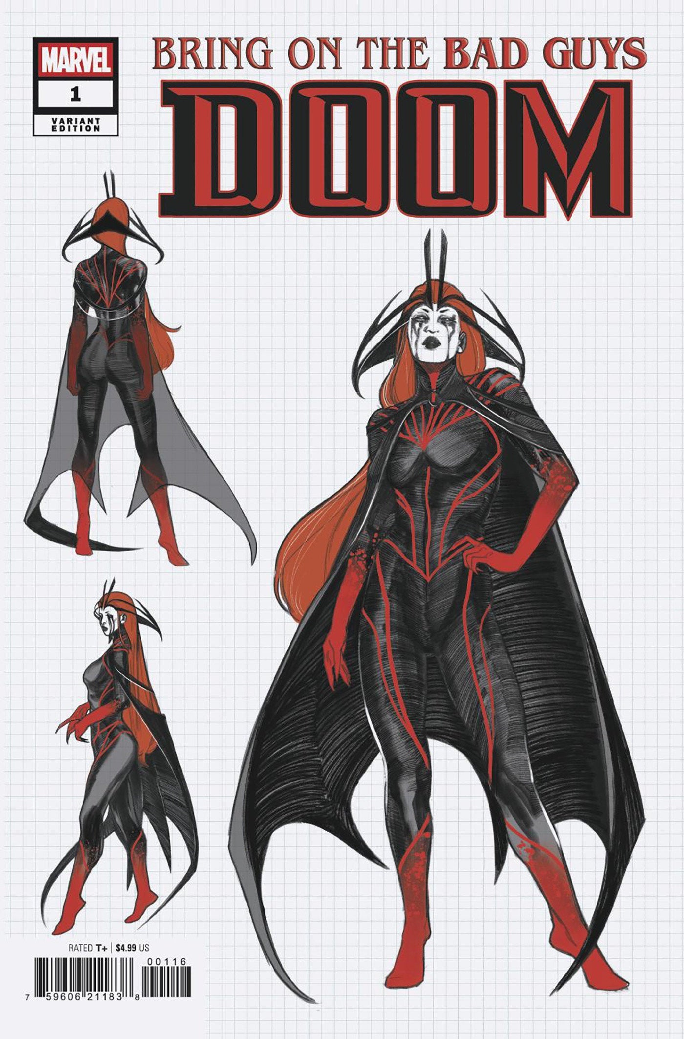 Bring On The Bad Guys: Doom #1 Alessandro Cappuccio 1-10 Design Variant