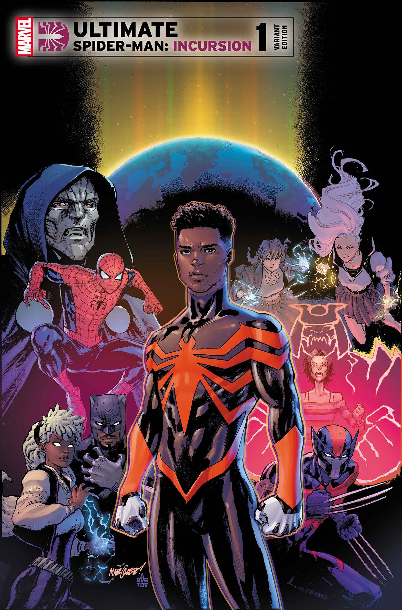 Ultimate Spider-Man: Incursion #1 David Marquez 1-25 Variant