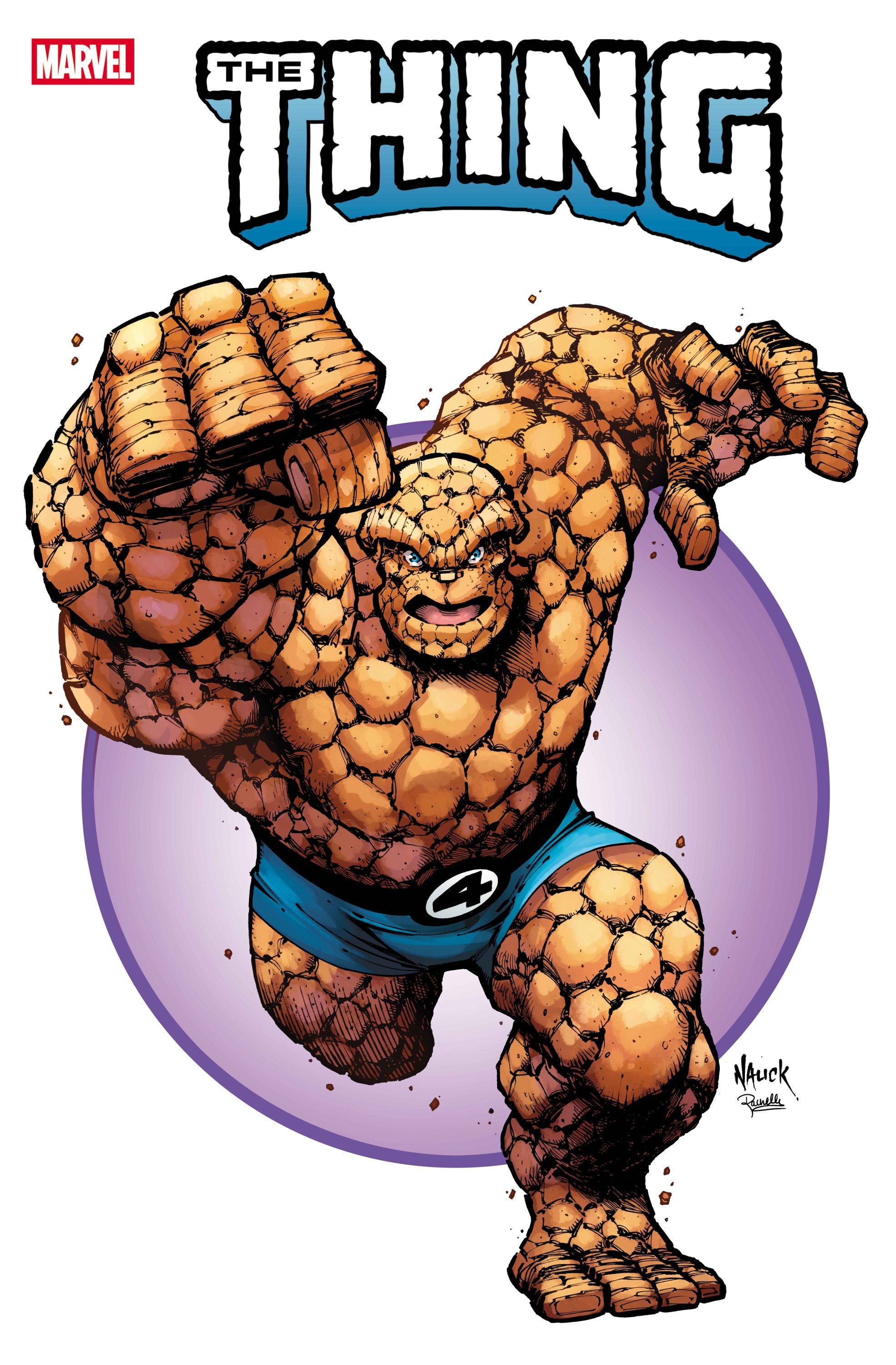 The Thing #4 Todd Nauck Iconic Variant
