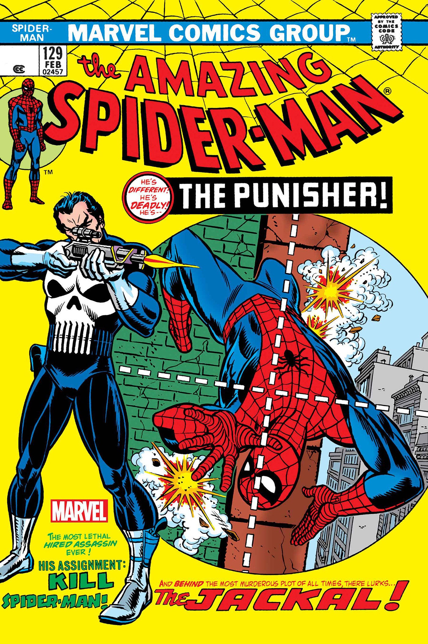 Marvel’s Spider-Man Amazing Spider-Man #129 Facsimile Edition Foil Variant [New Printing]
