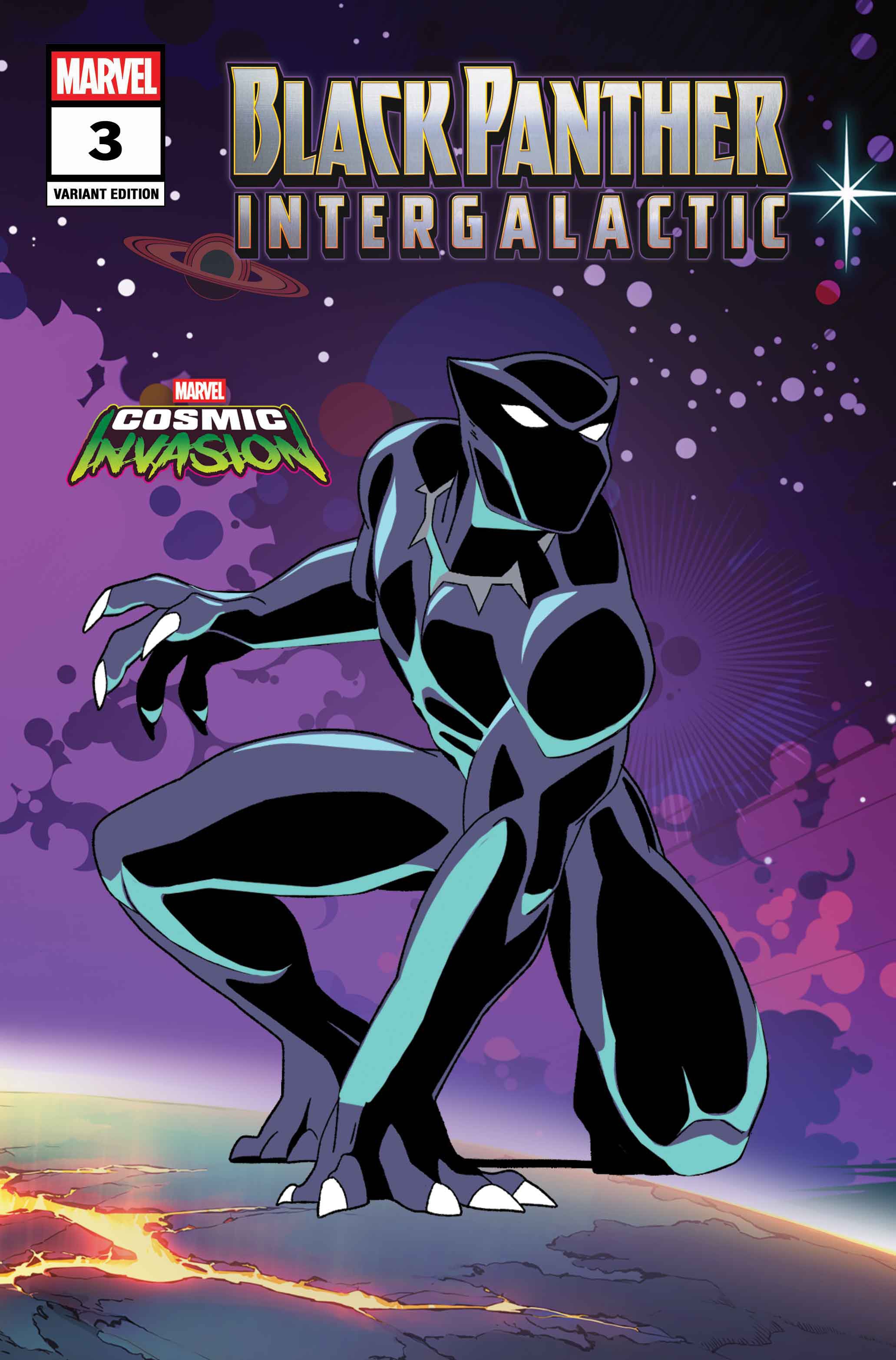Black Panther: Intergalactic #3 Marvel Cosmic Invasion Variant