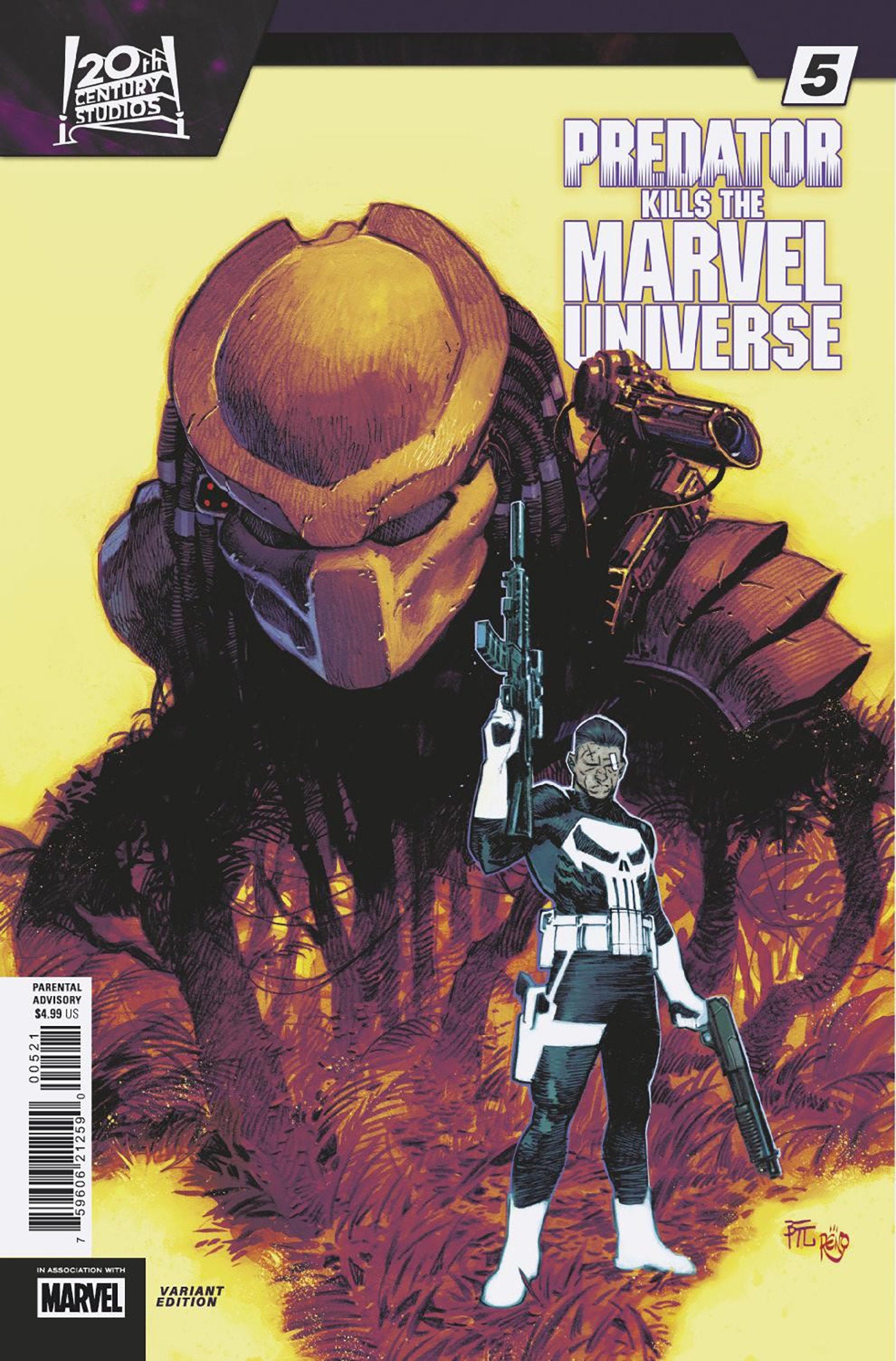 Predator Kills The Marvel Universe #5 Dike Ruan Hunting The Hunters Va