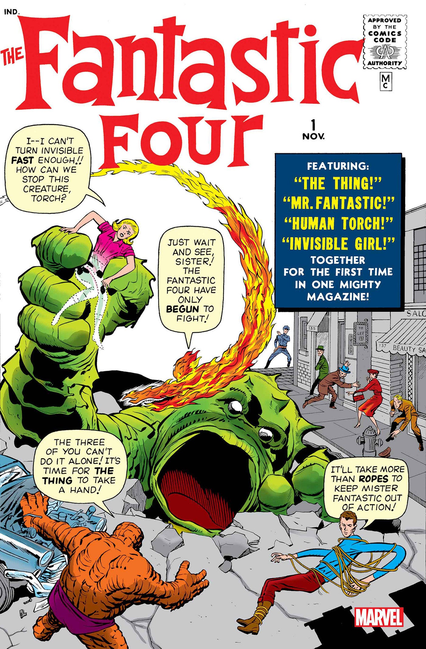The Fantastic Four #1（1961） 世界500枚限定 Fantastic Four #1 Facsimile Edition [New Printing]