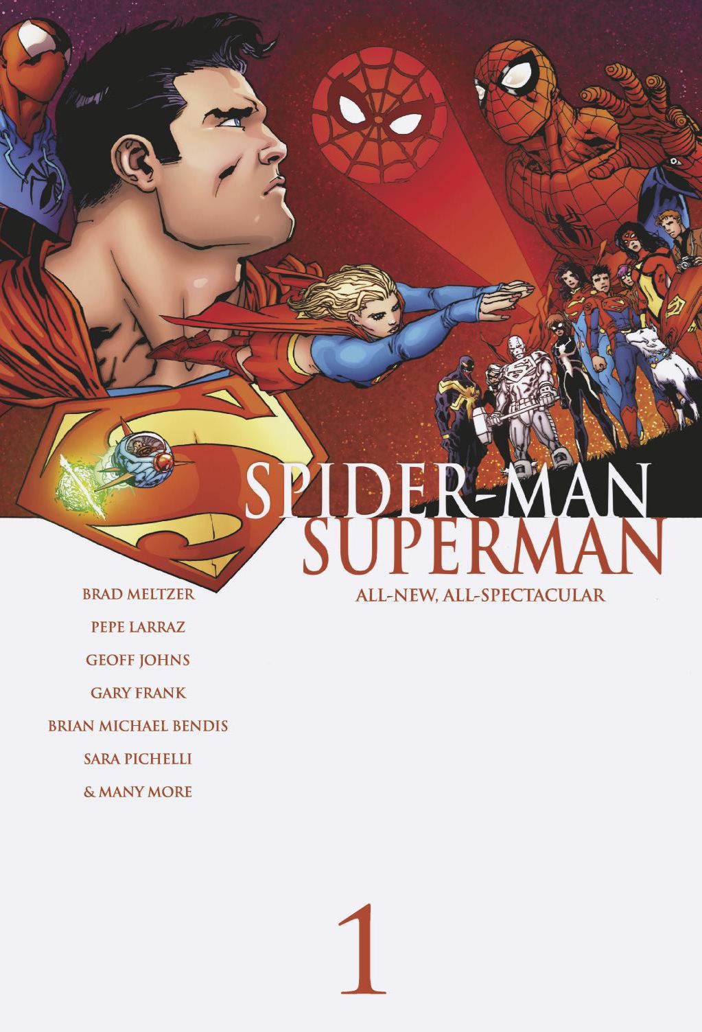 Marvel/DC: Spider-Man/Superman #1 Giuseppe Camuncoli 1-25 Homage Variant