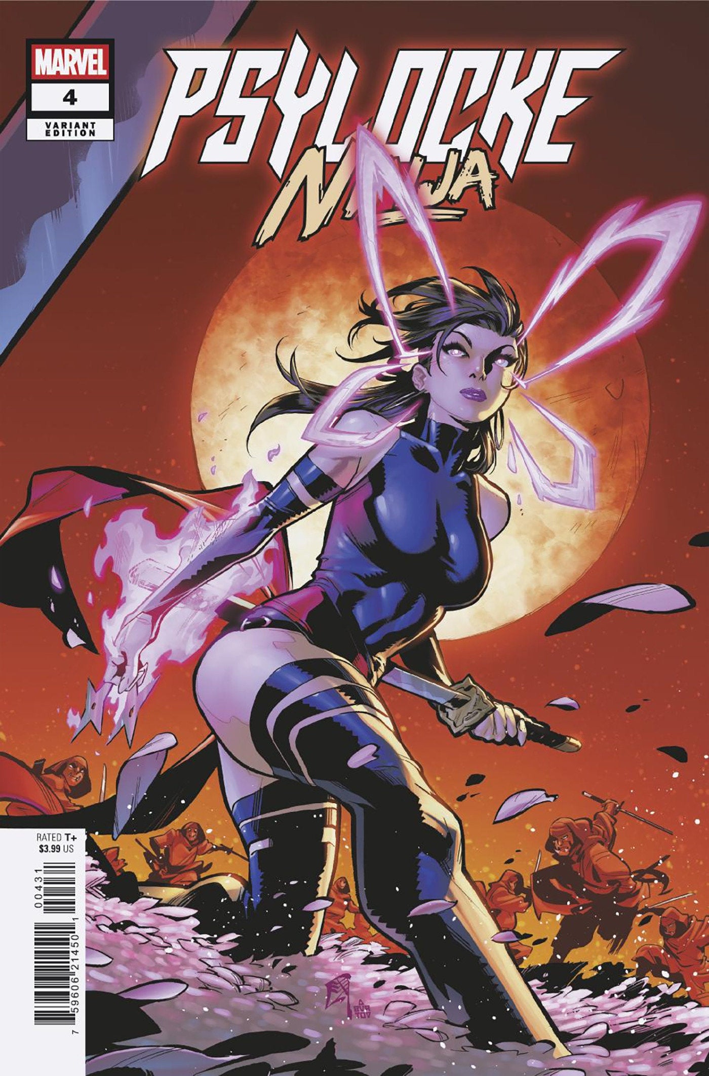 Psylocke: Ninja #4 C.F. Villa Psylocke Variant