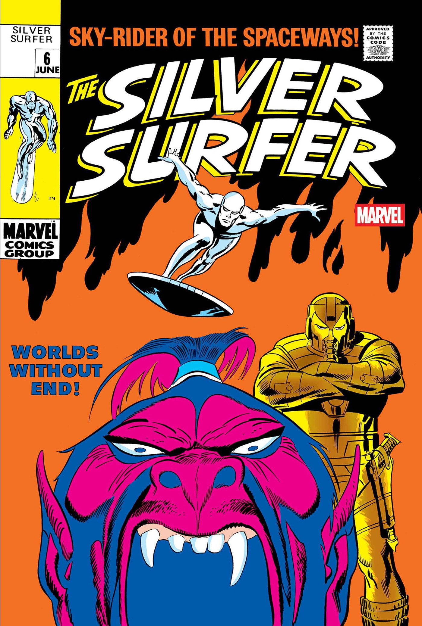 Silver Surfer #6 Facsimile Edition Foil Variant