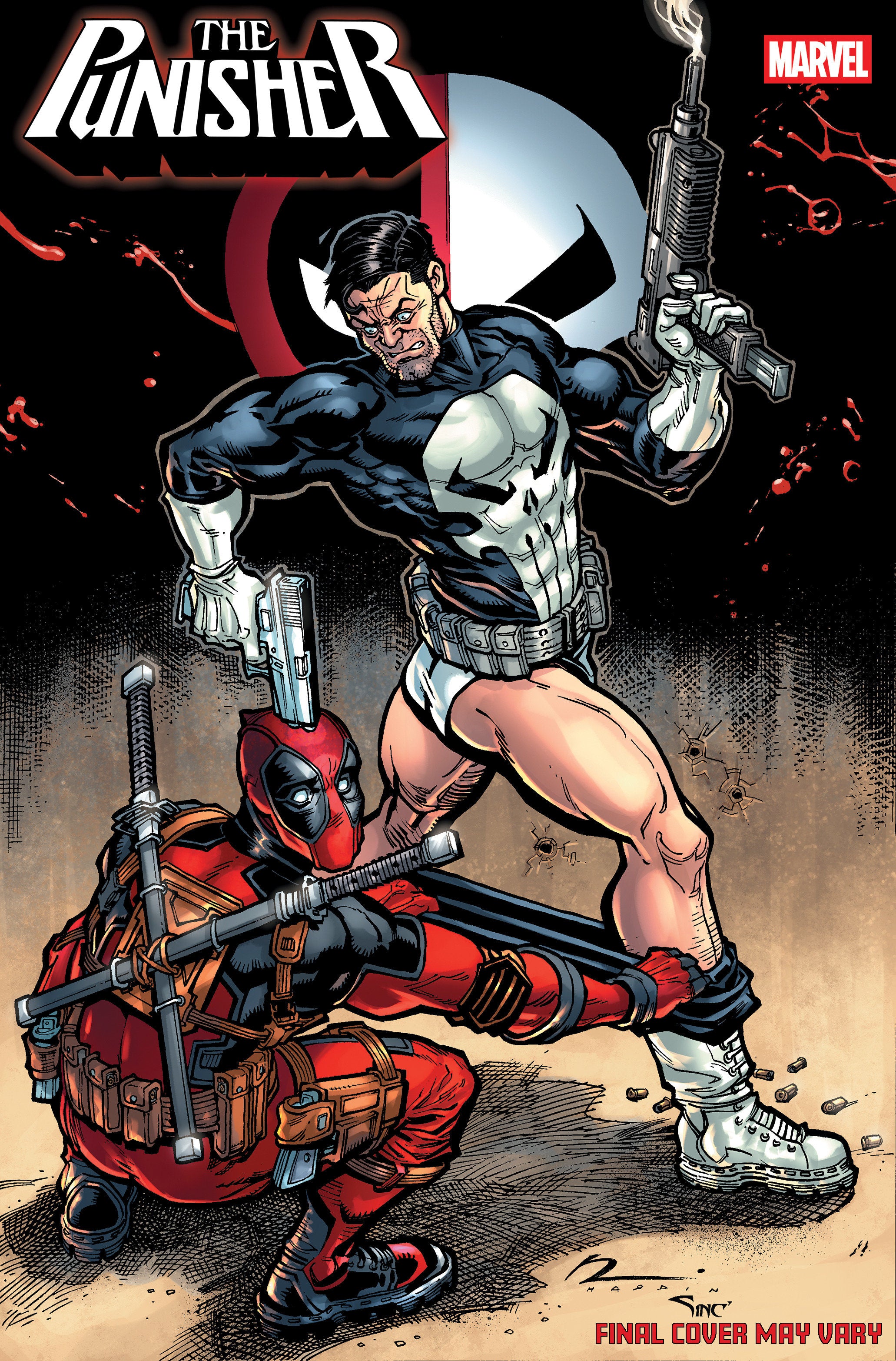 Punisher #2 Chad Hardin April Pool's Day Variant