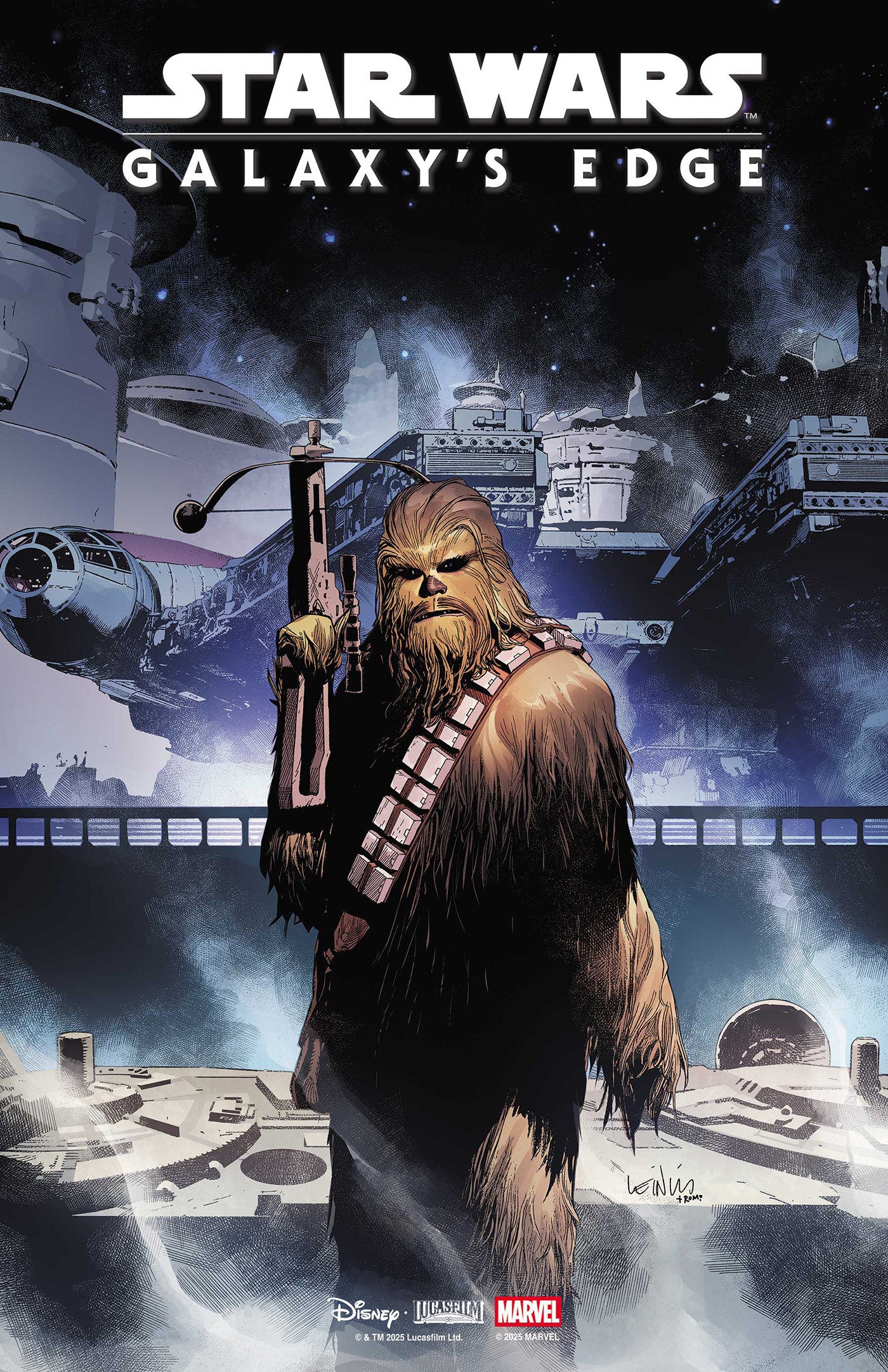 Star Wars: Galaxy's Edge Echoes Of The Empire #2 Leinil Yu Chewbacca Variant