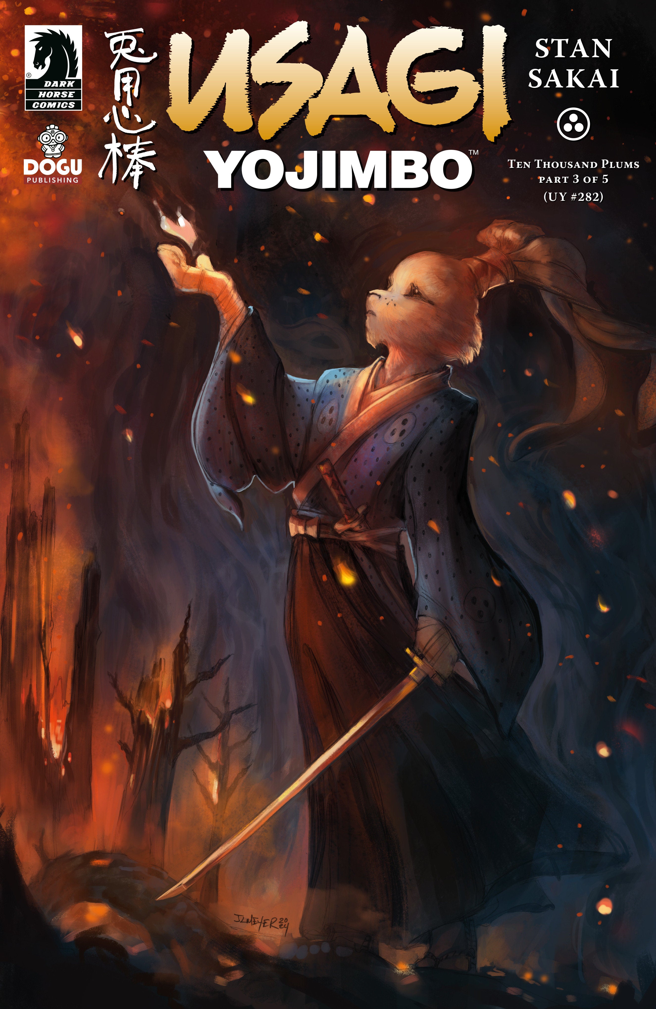 Usagi Yojimbo: Ten Thousand Plums #3 (Cover C) (Jennifer L. Meyer)