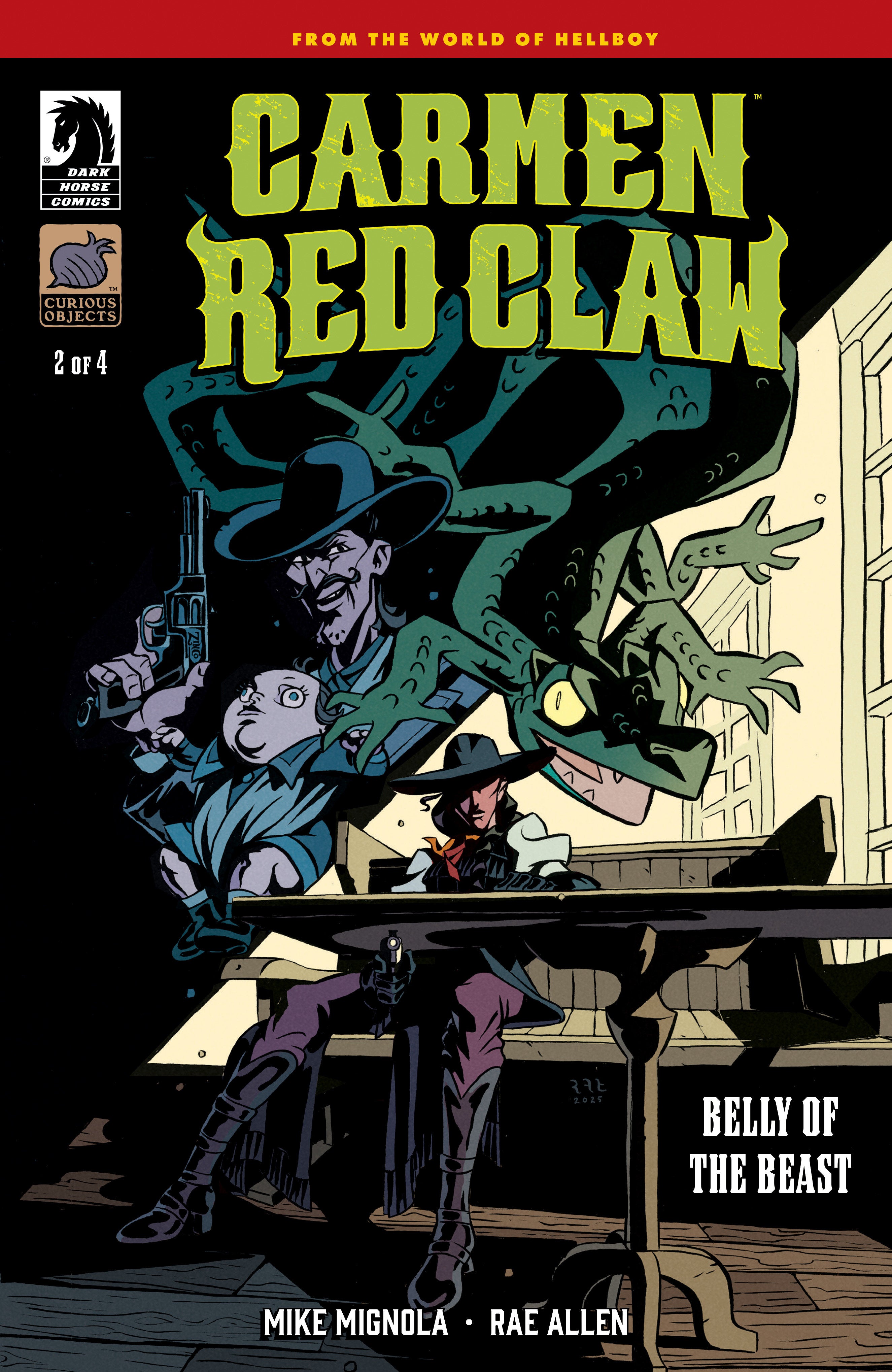 Carmen Red Claw: Belly Of The Beast #2 (Cover A) (Rae Allen)