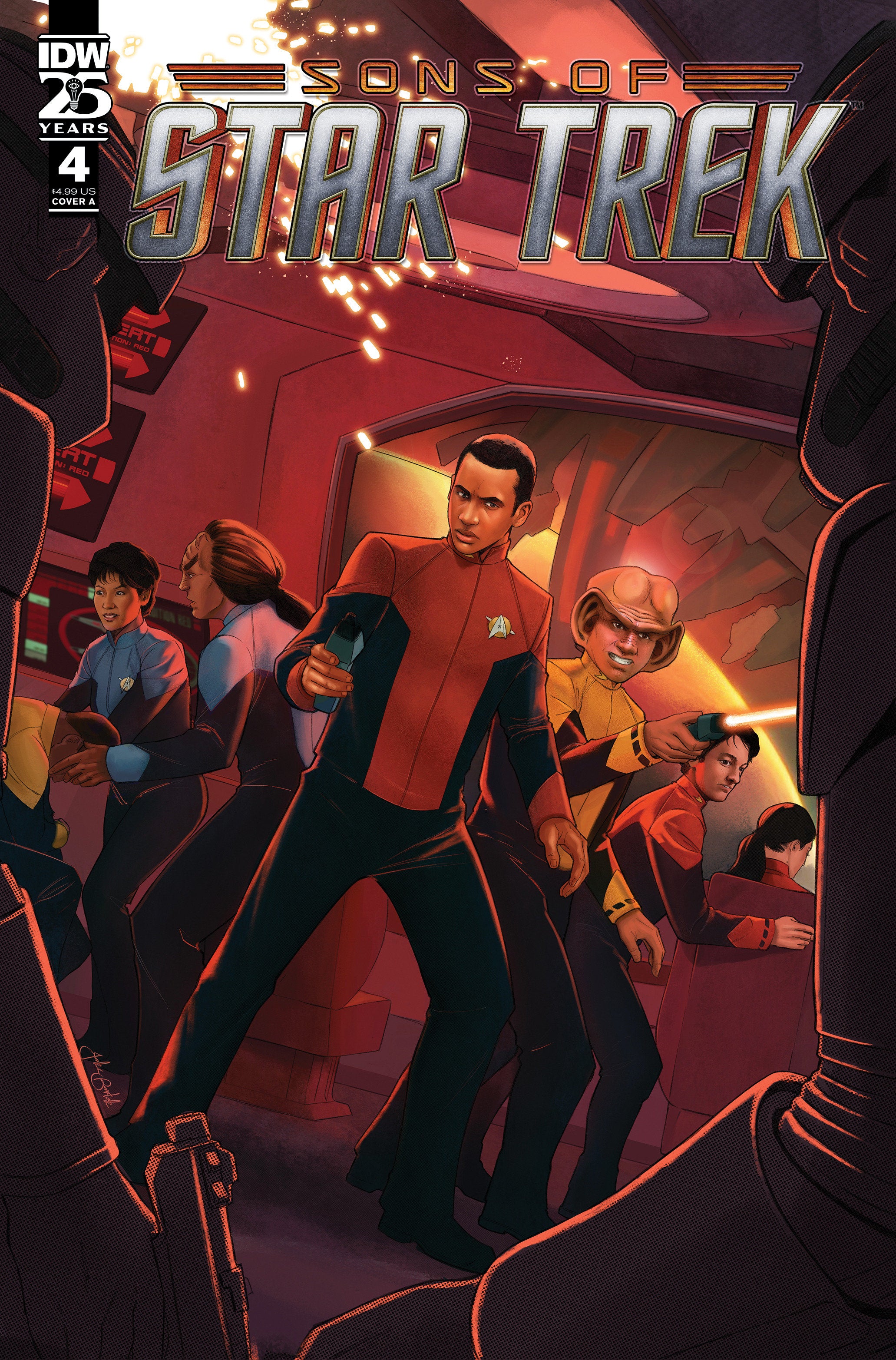 Star Trek: Sons Of Star Trek #4 Cover A (Bartok)
