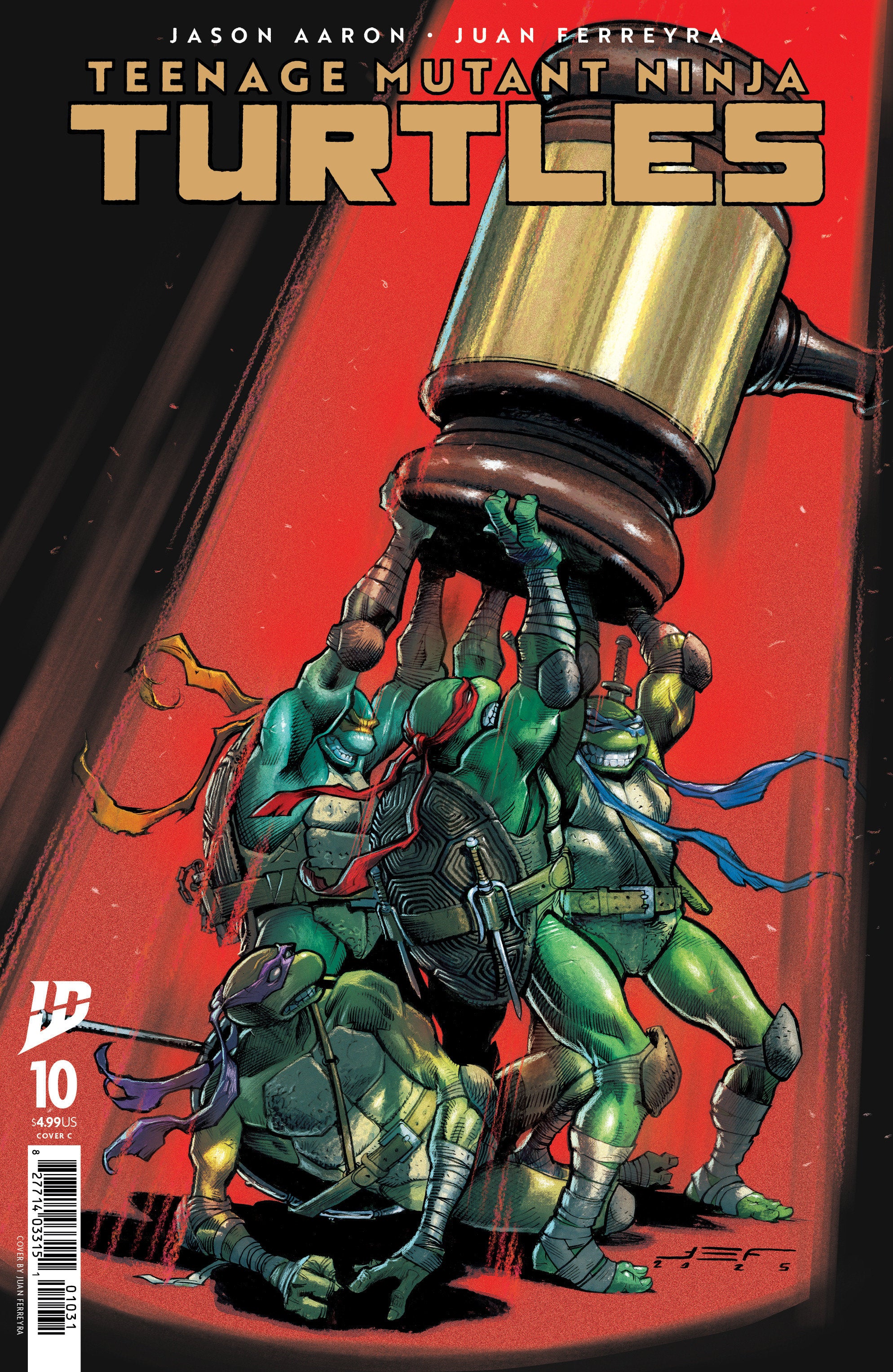 Teenage Mutant Ninja Turtles #10 Variant C (Ferreyra)