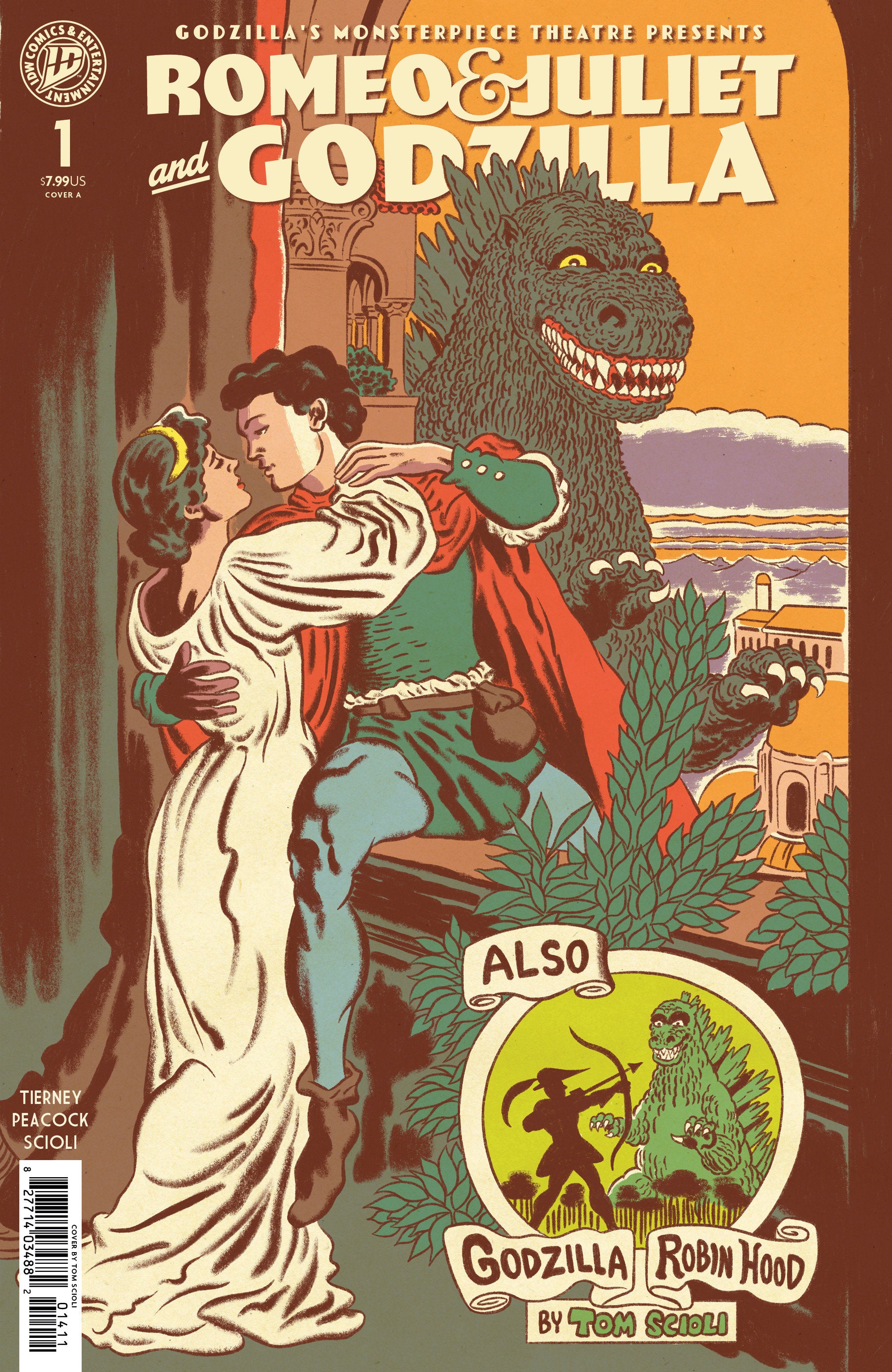 Godzilla’s Monsterpiece Theatre Presents: Romeo & Juliet & Godzilla Cover A (Scioli)