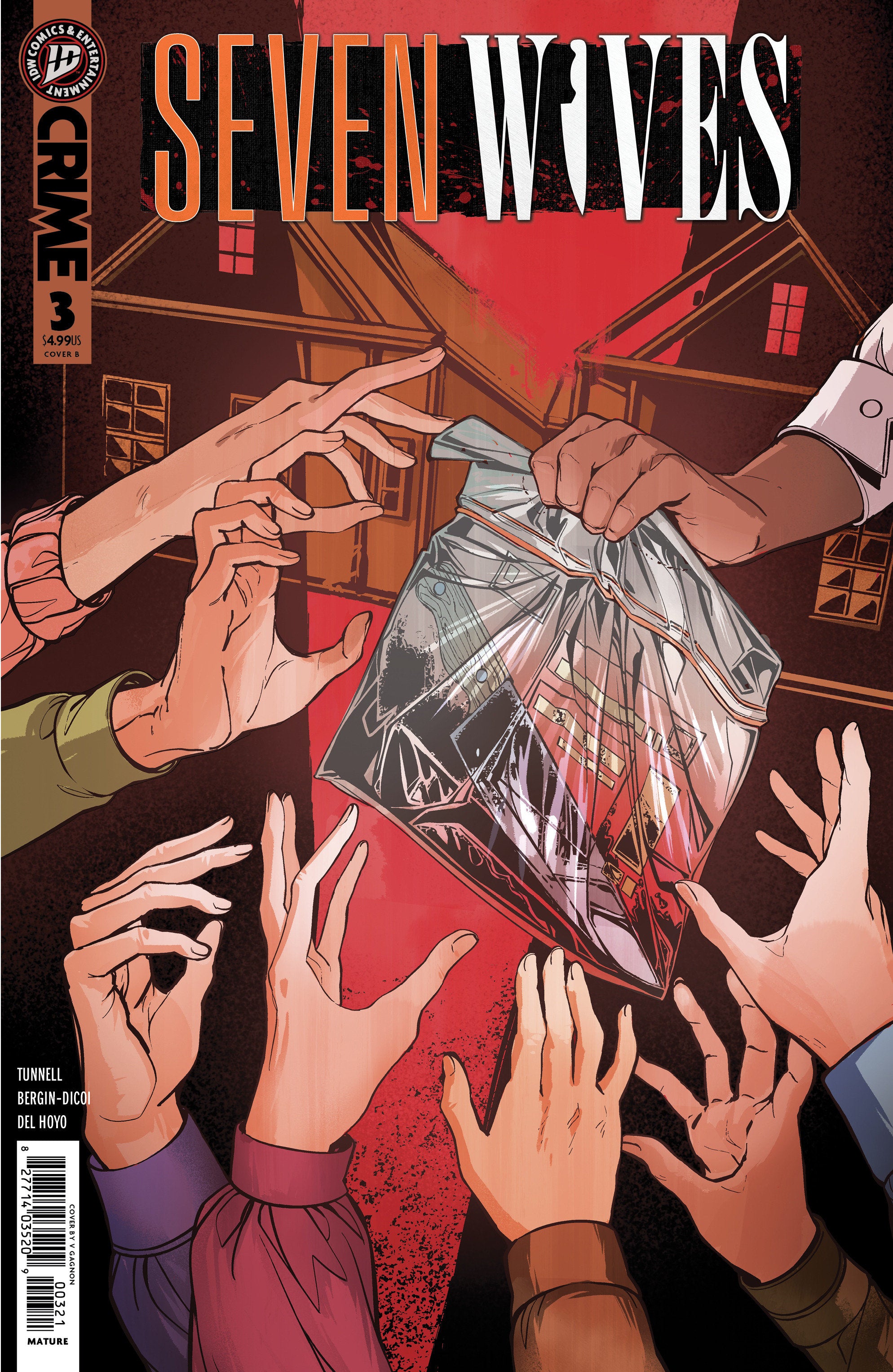 Seven Wives #3 Variant B (Gagnon)