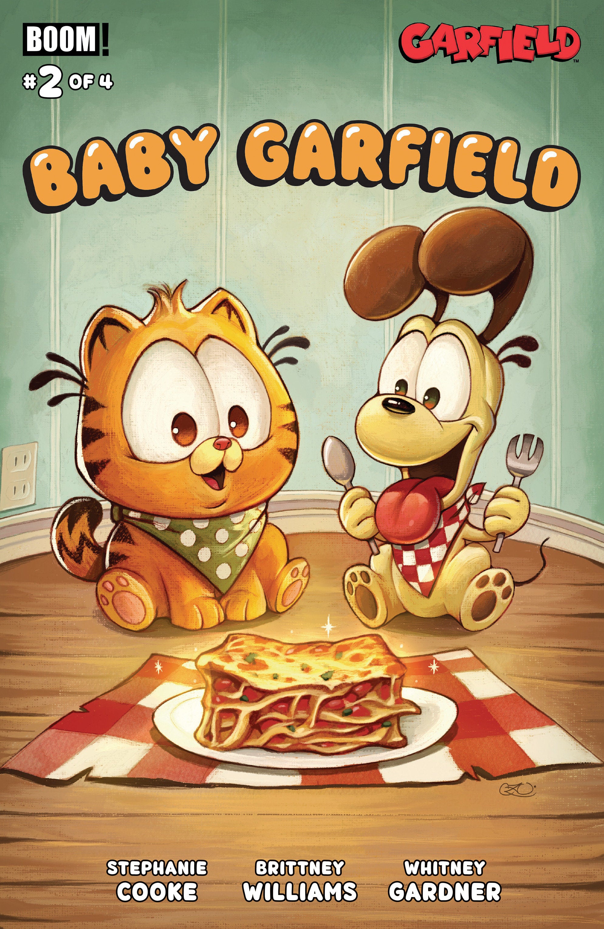 Baby Garfield #2 B Variant (Dressed, Zullo Uminga)