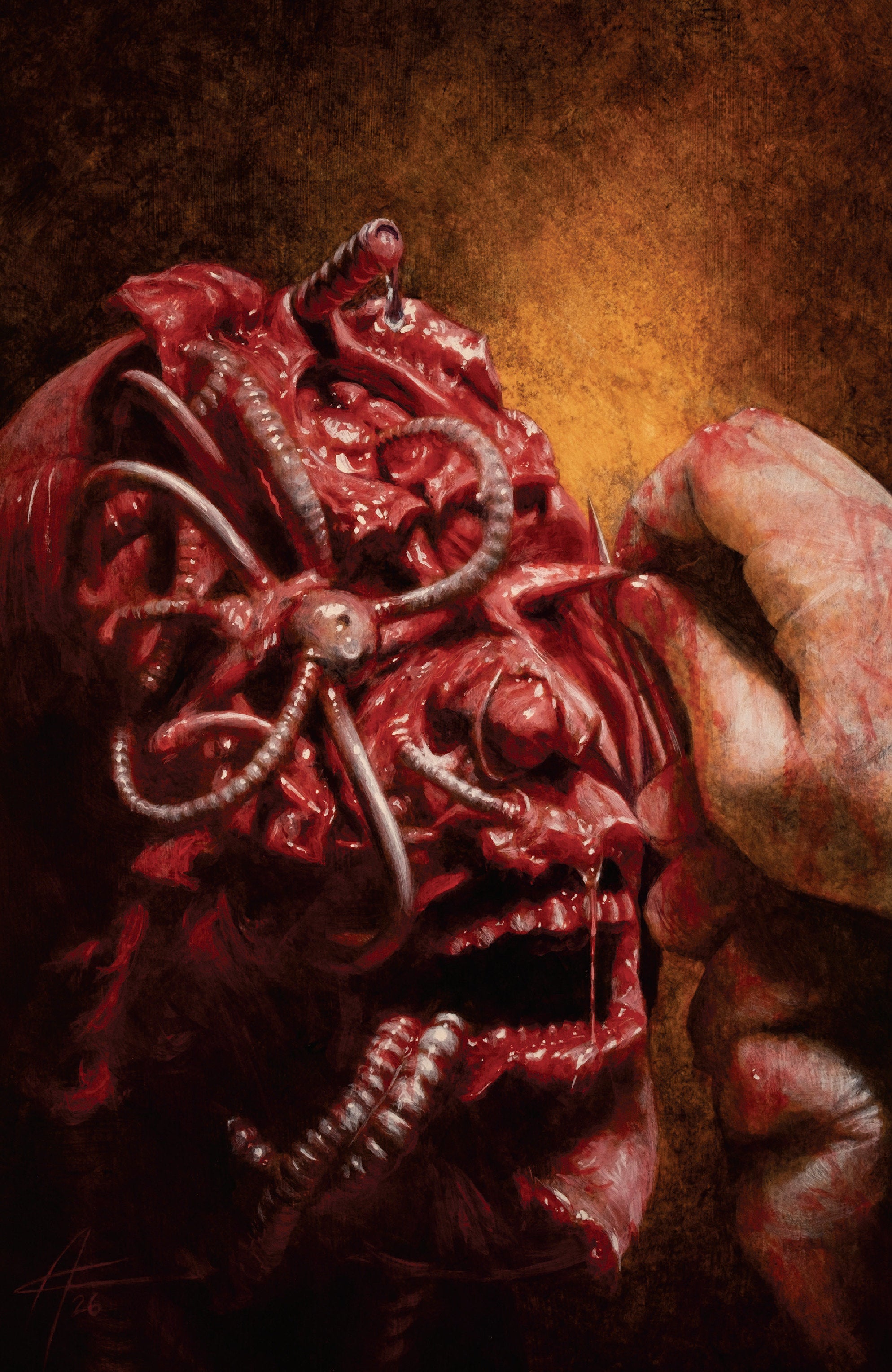 Hello Body Horror #1 E 1 in 10 Variant Edition (Full Art, Campbell)