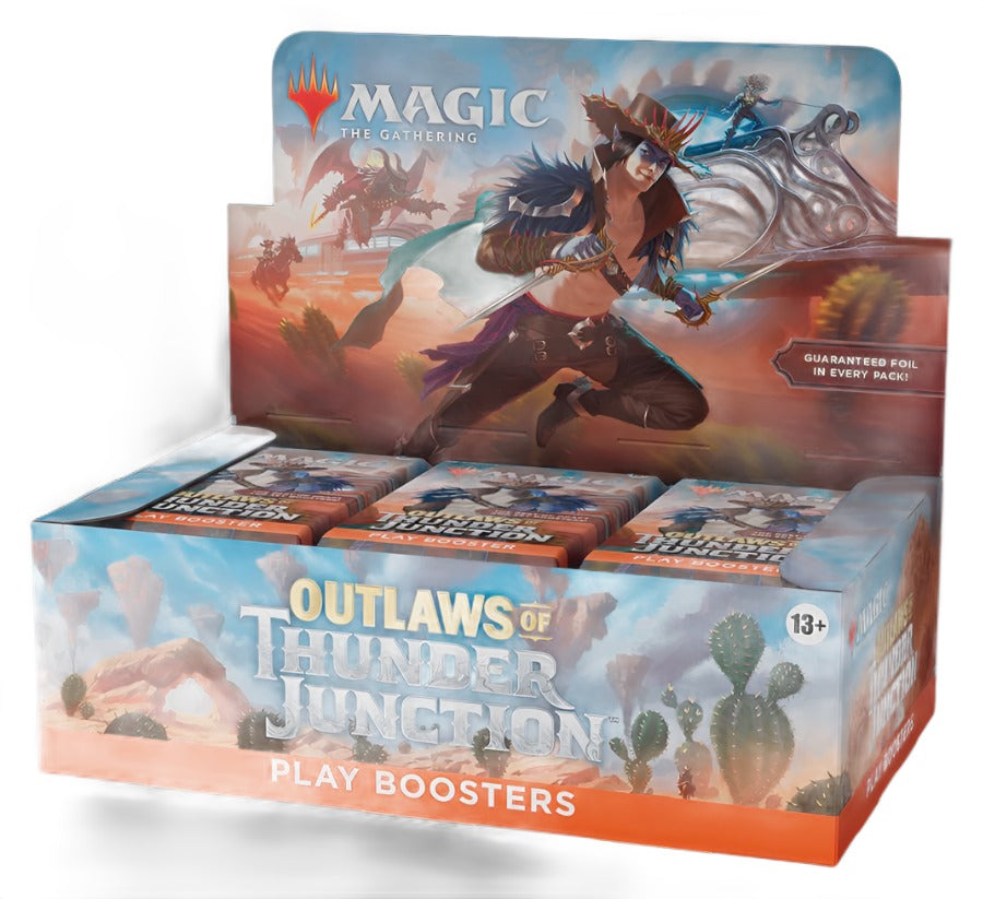 Magic The Gathering Collectible Card Game Outlaws Of Thunder Junction Play Booster Box (36ct)