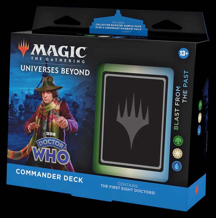 Magic The Gathering Collectible Card Game Doctor Who Blast From The Past Commander Deck