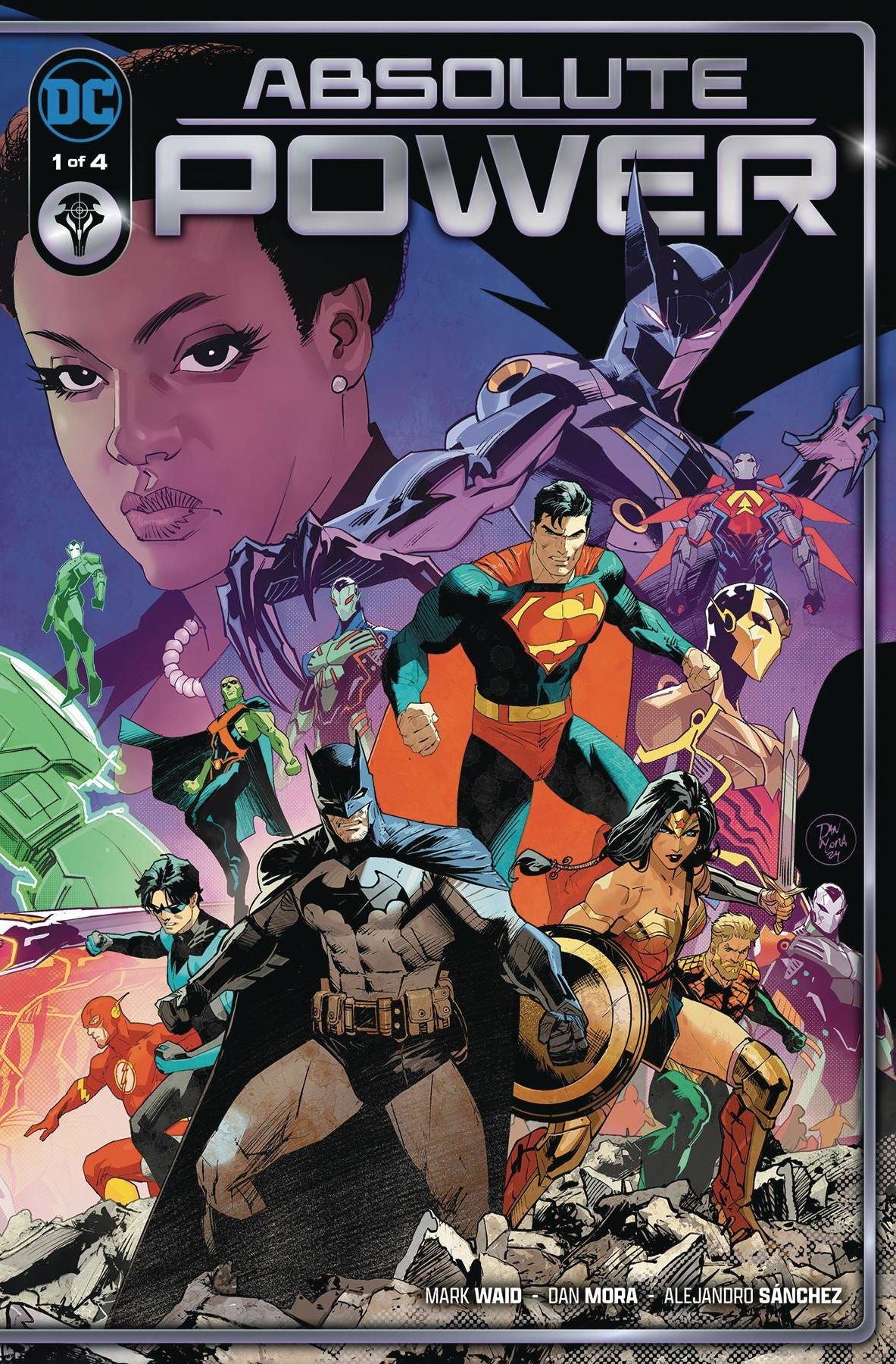 Absolute Power #1 (Of 4) Cover A Dan Mora Wraparound