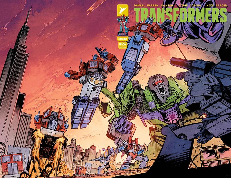 Transformers #24 Cover F Daniel Warren Johnson & Mike Spicer Wraparound Variant